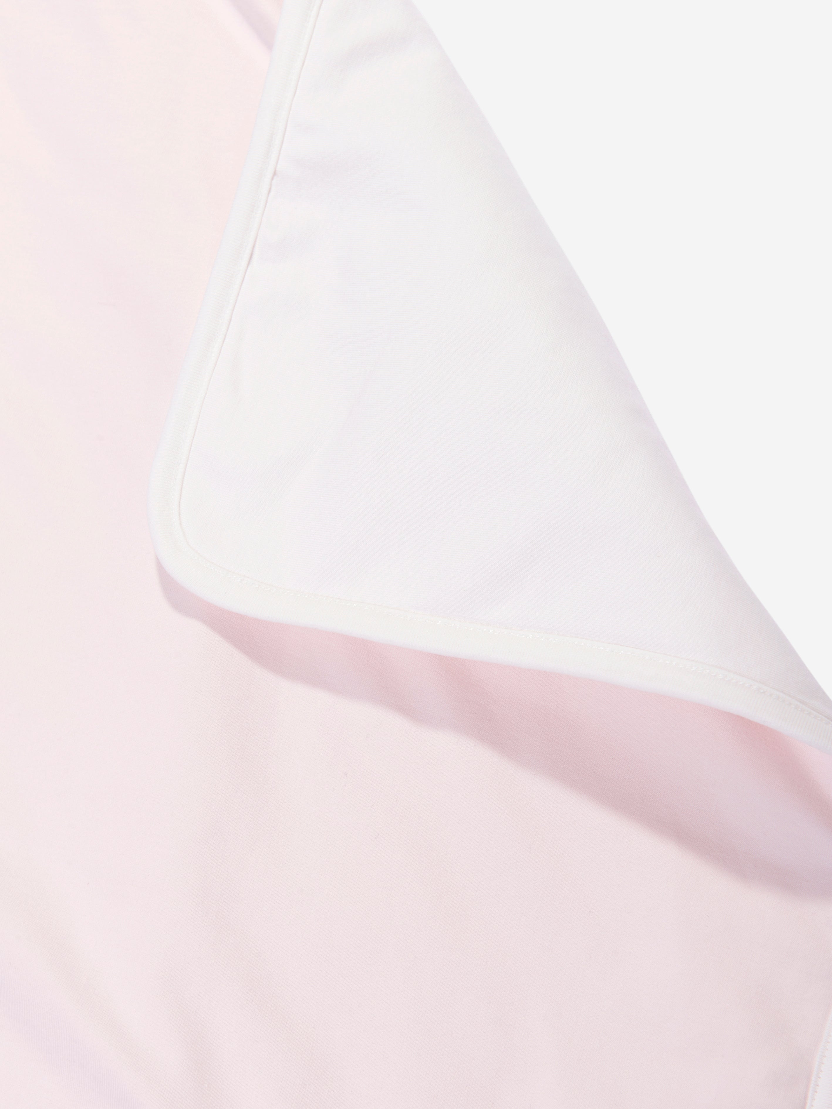Baby Girls Padded Logo Blanket in Pink (80cm)