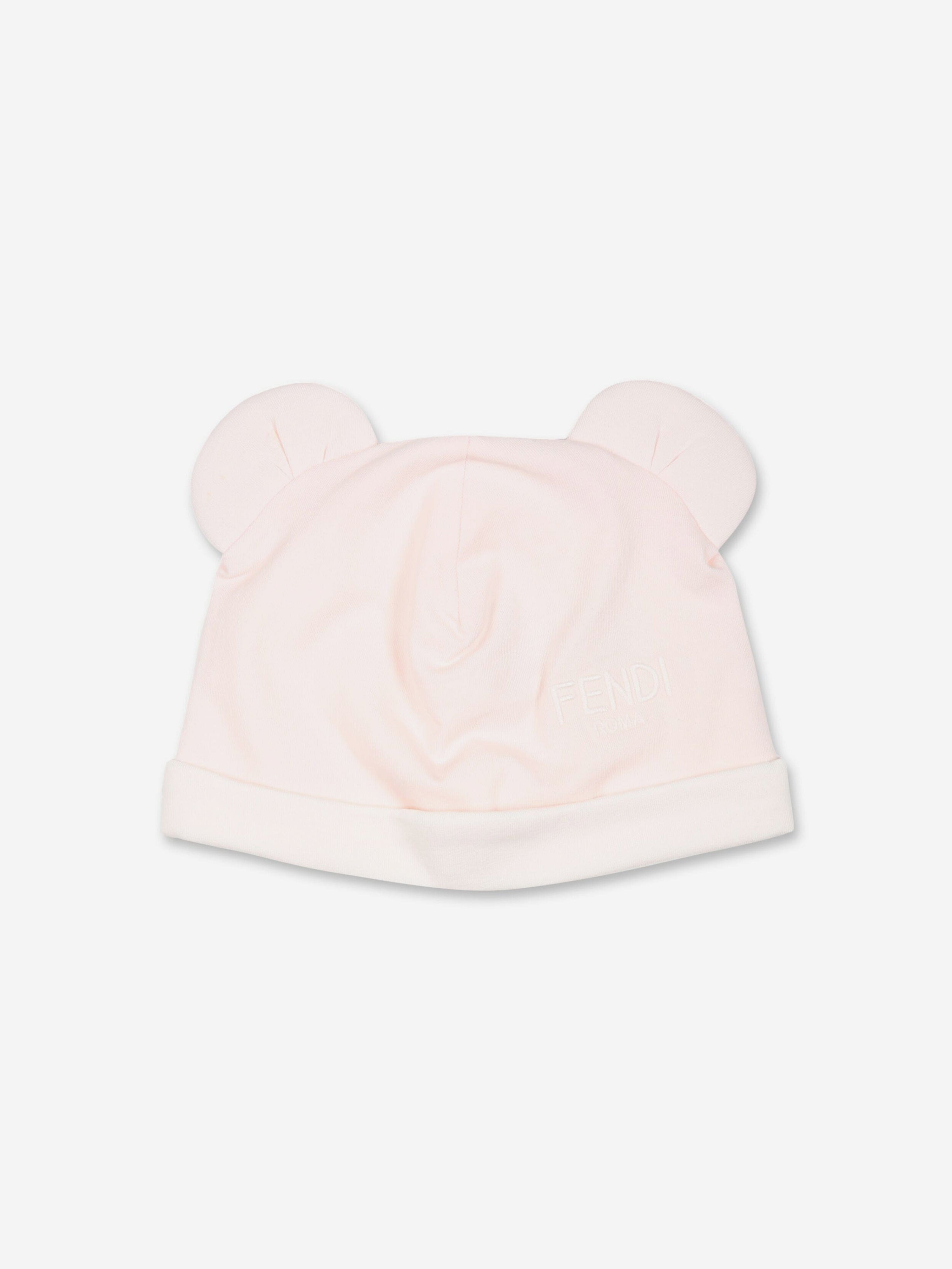 Baby Girls Bear Babygrow Gift Set in Pink