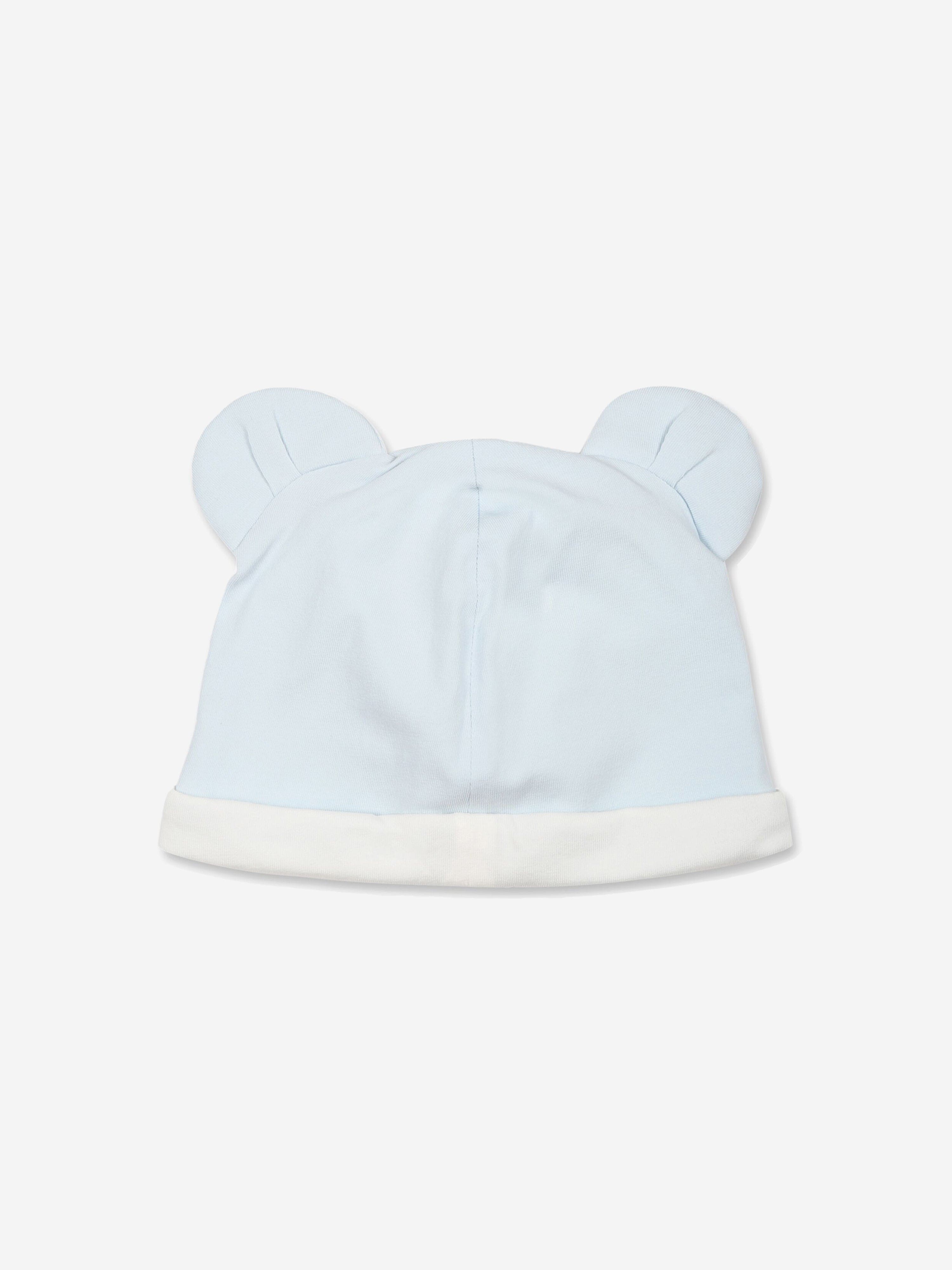 Fendi Baby Boys Bear Babygrow Gift Set in Blue