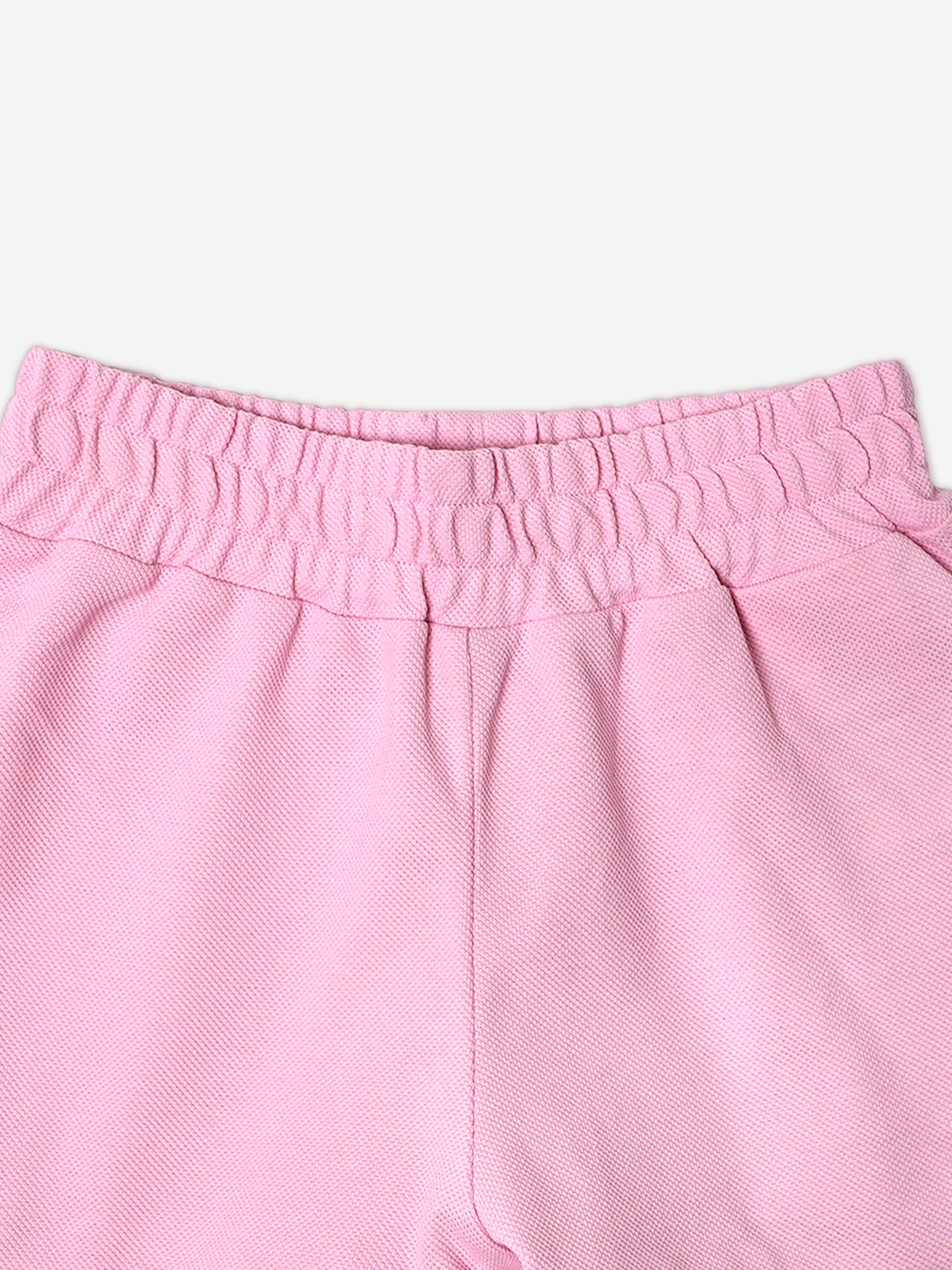 Girls Logo Shorts in Pink