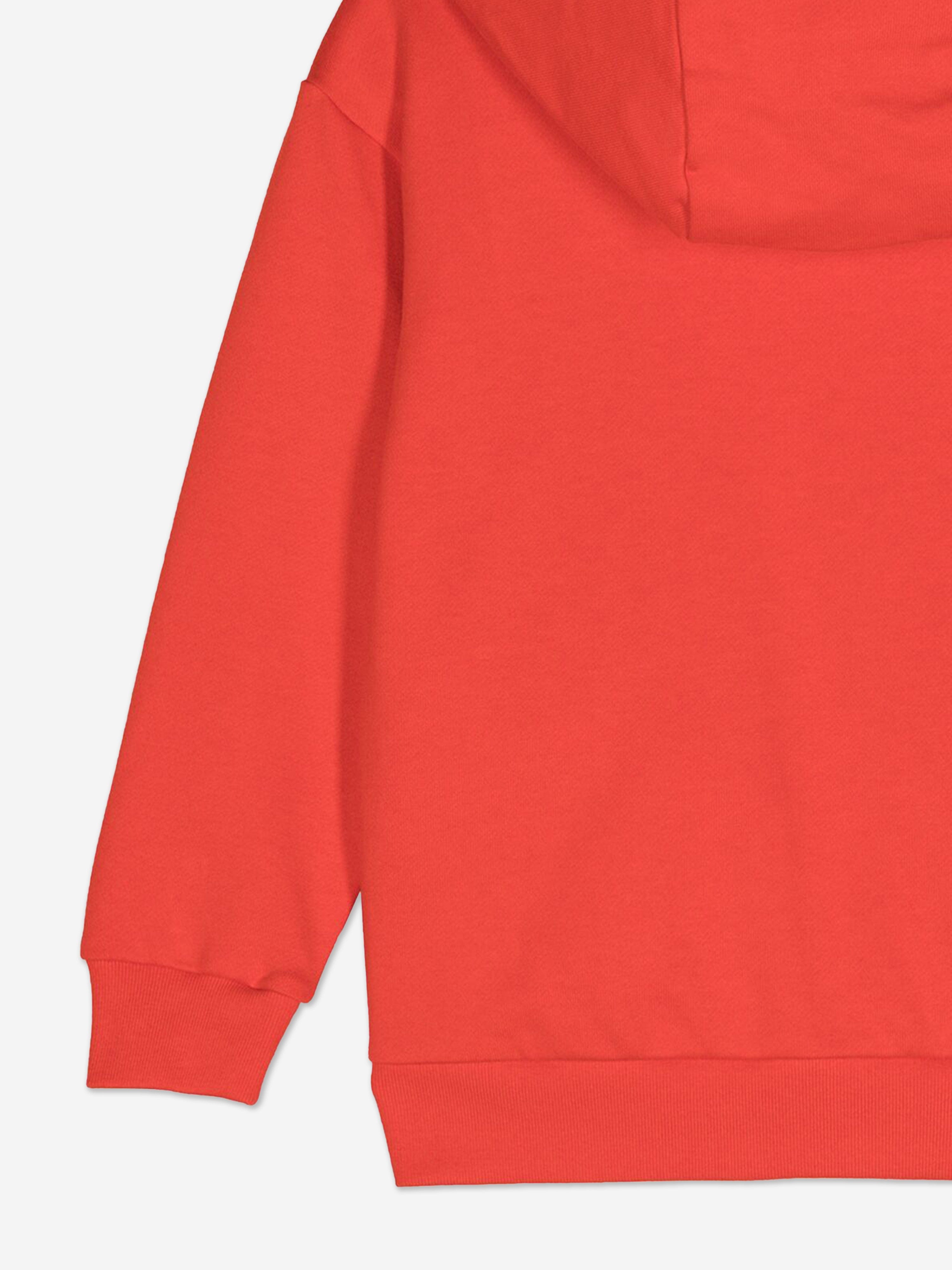 Kids Logo Zip Up Top in Red
