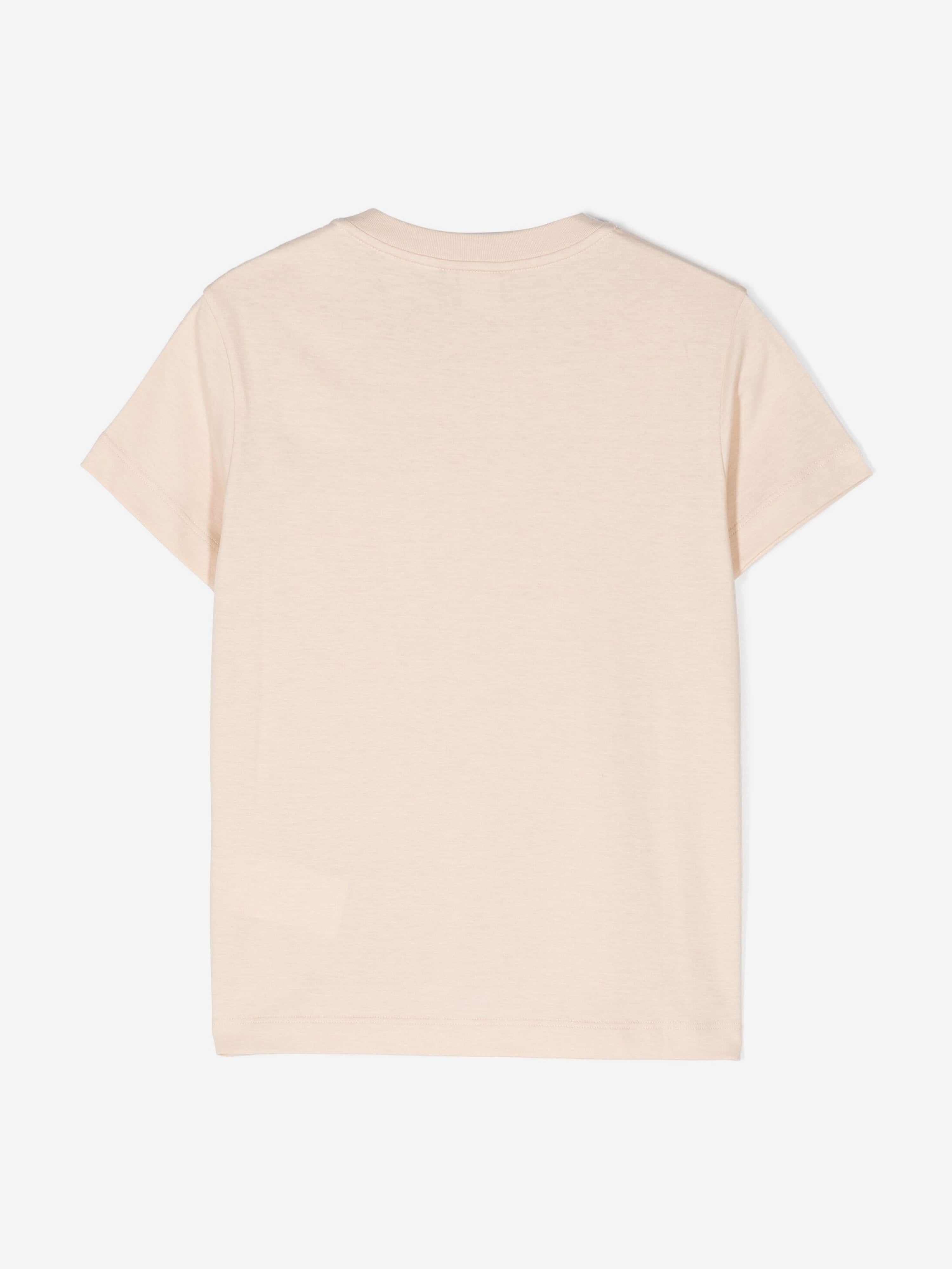 Kids Logo T-Shirt in Beige