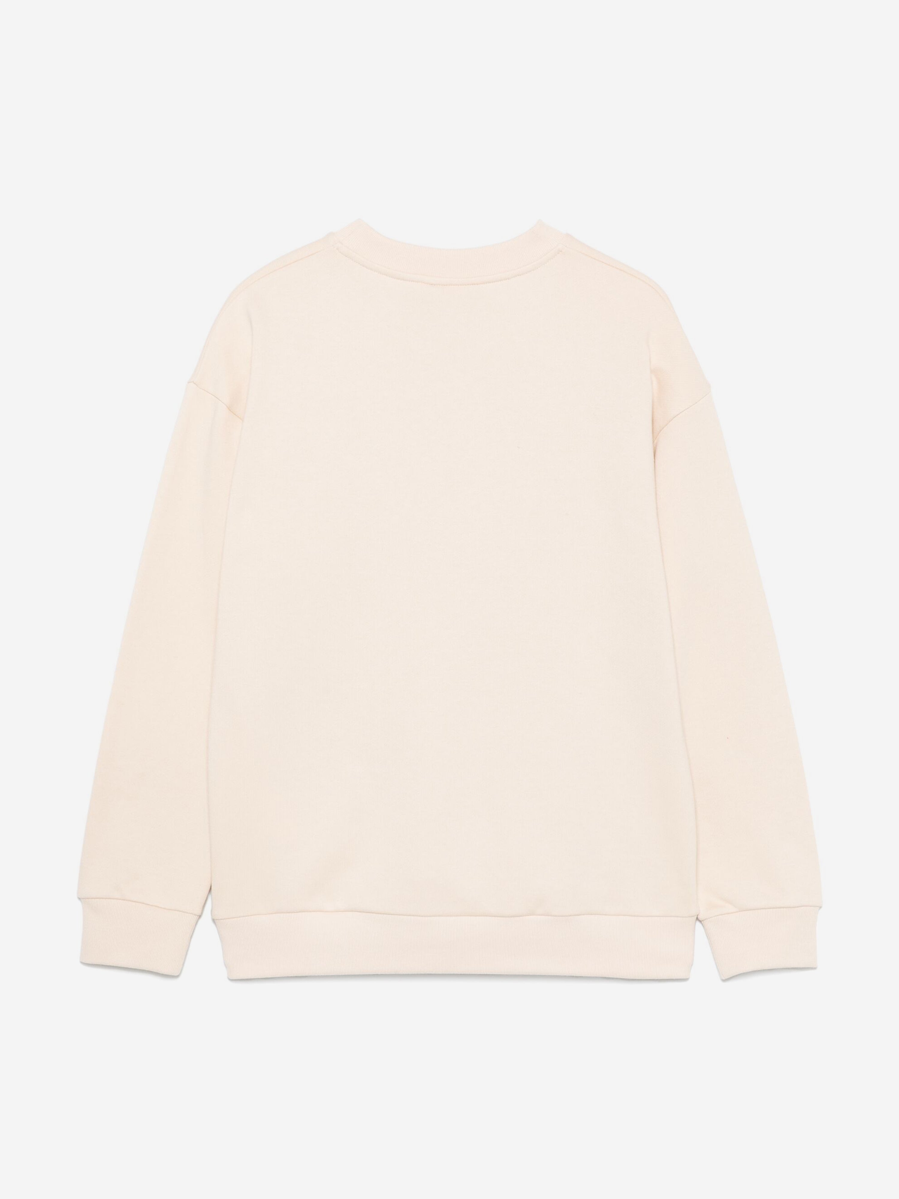Boys Logo Sweatshirt in Beige