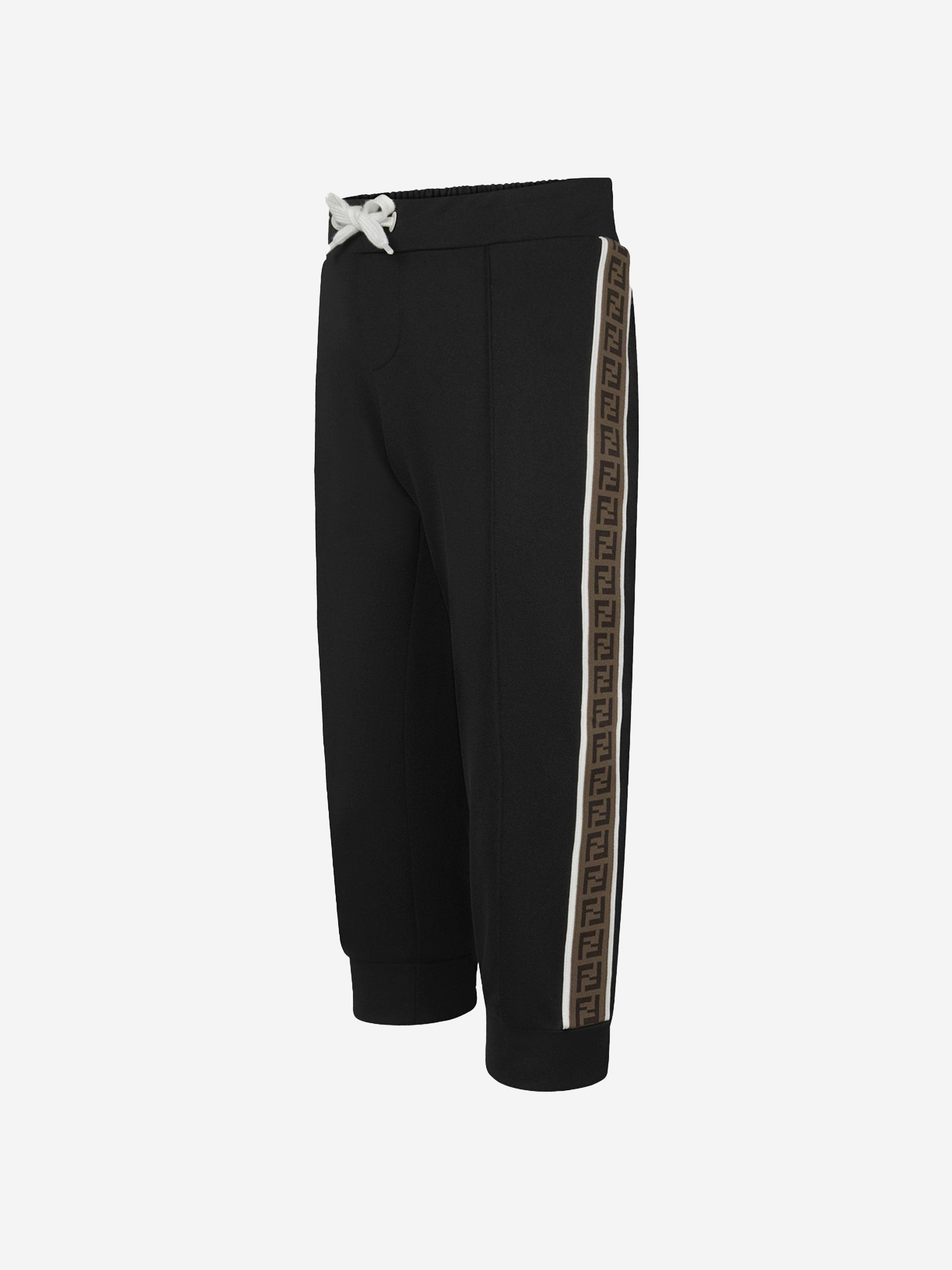 Kids Technical Sweatpants in Black