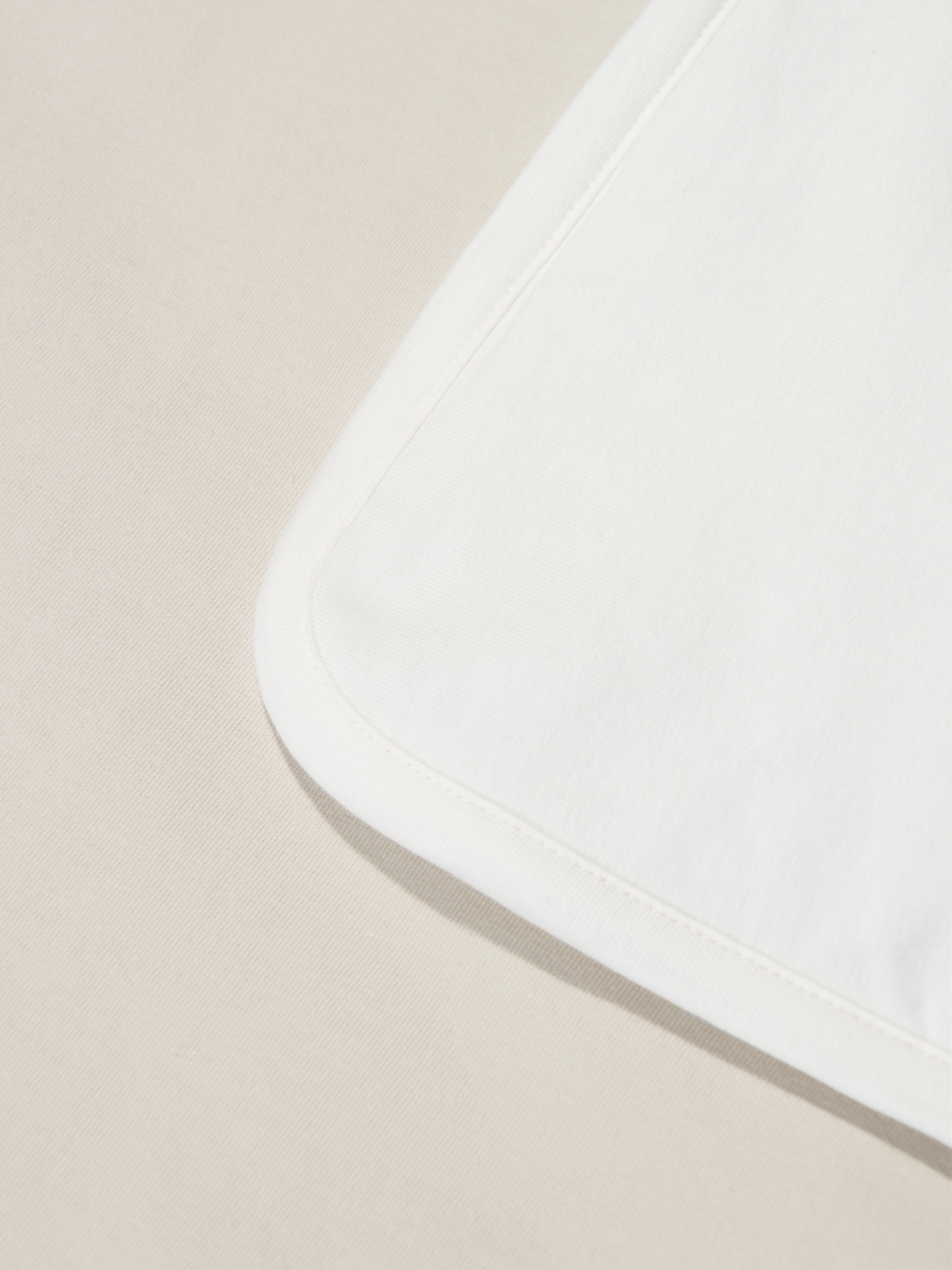 Baby Logo Jersey Blanket in Beige