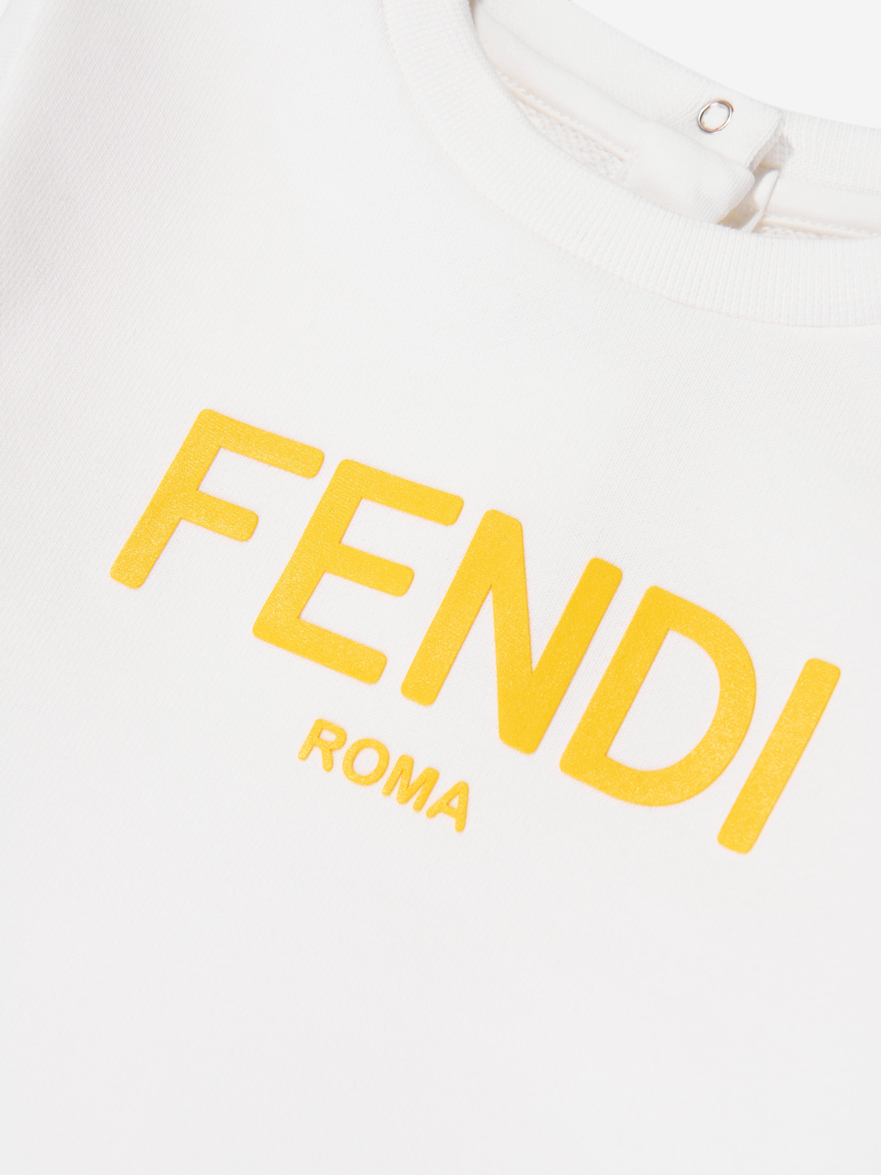 Baby Logo Sweatshirt in Ivory