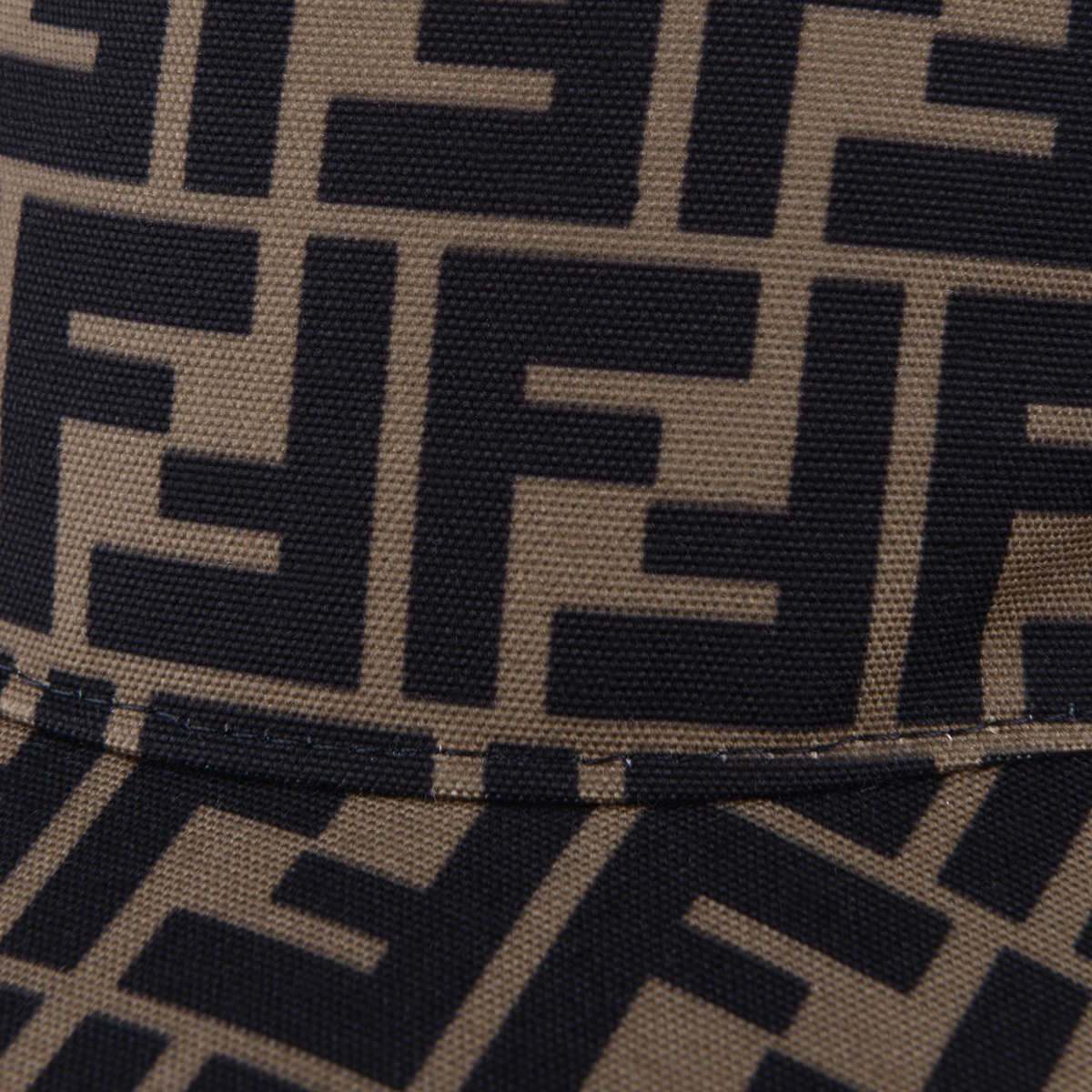 Kids Zucca Logo Cap in Brown
