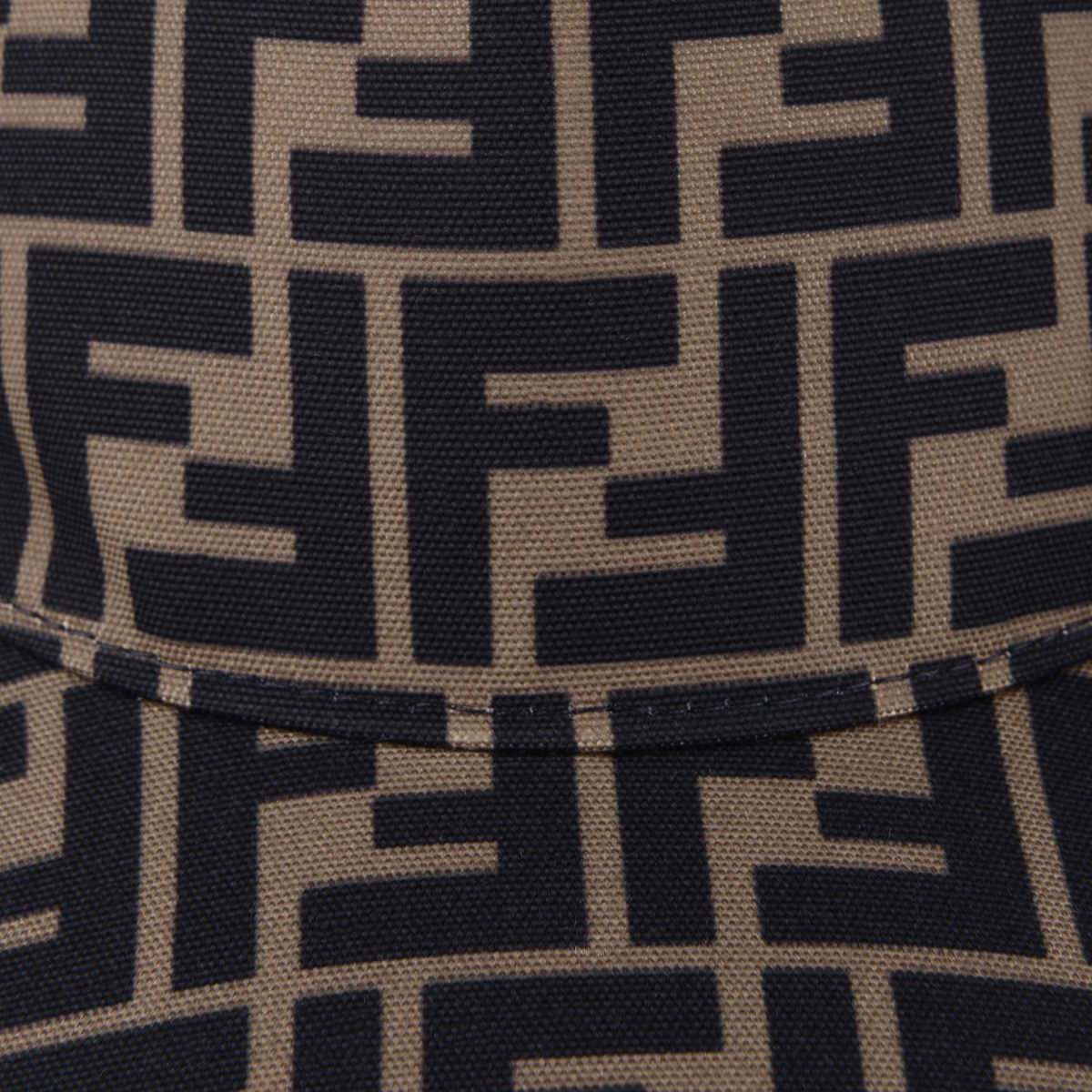 Kids Zucca Logo Cap in Brown