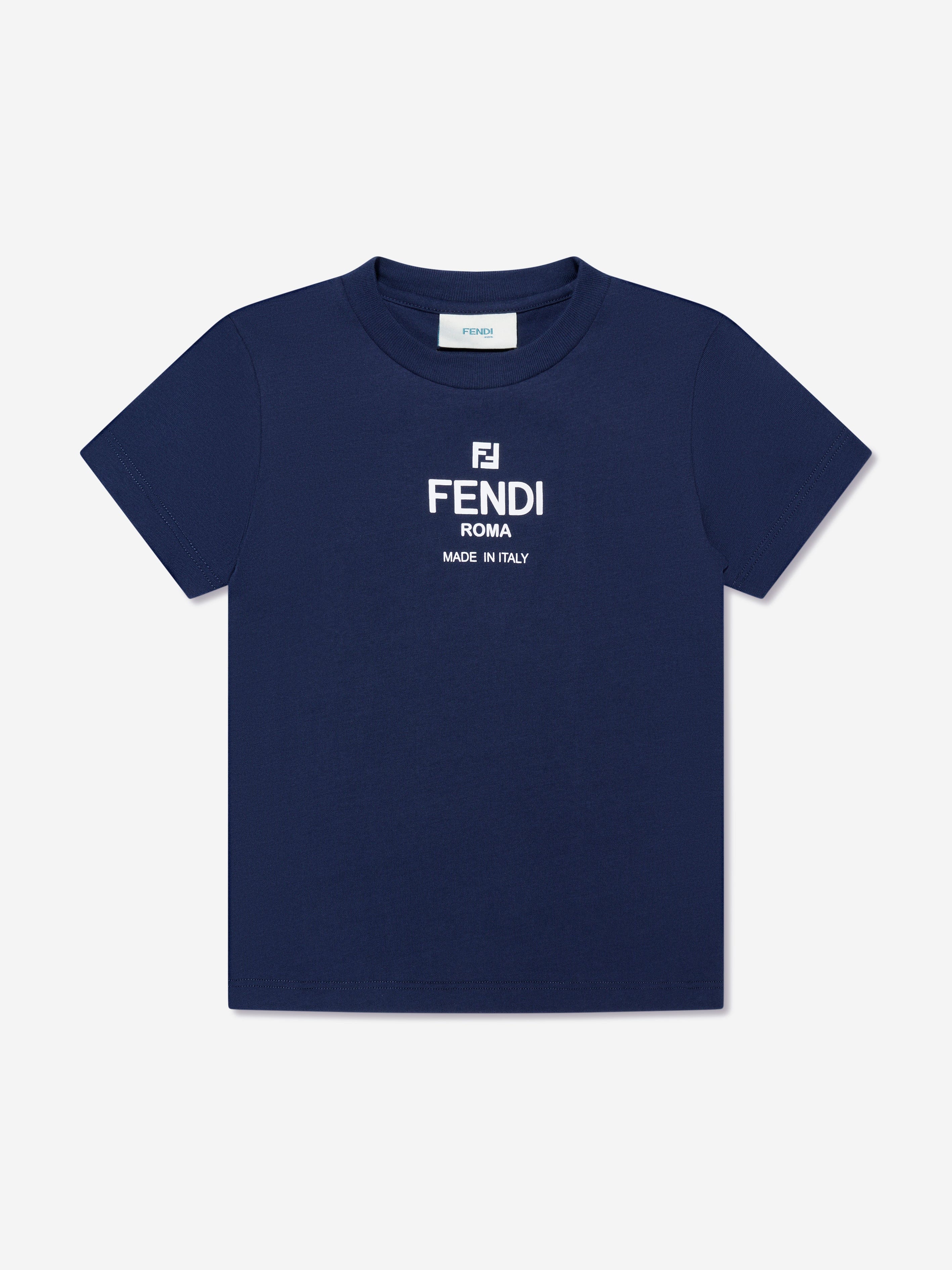 FENDI KIDS Tシャツ　ネイビー サイズ24M FENDI KIDS Tシャツ ネイビー サイズ24M