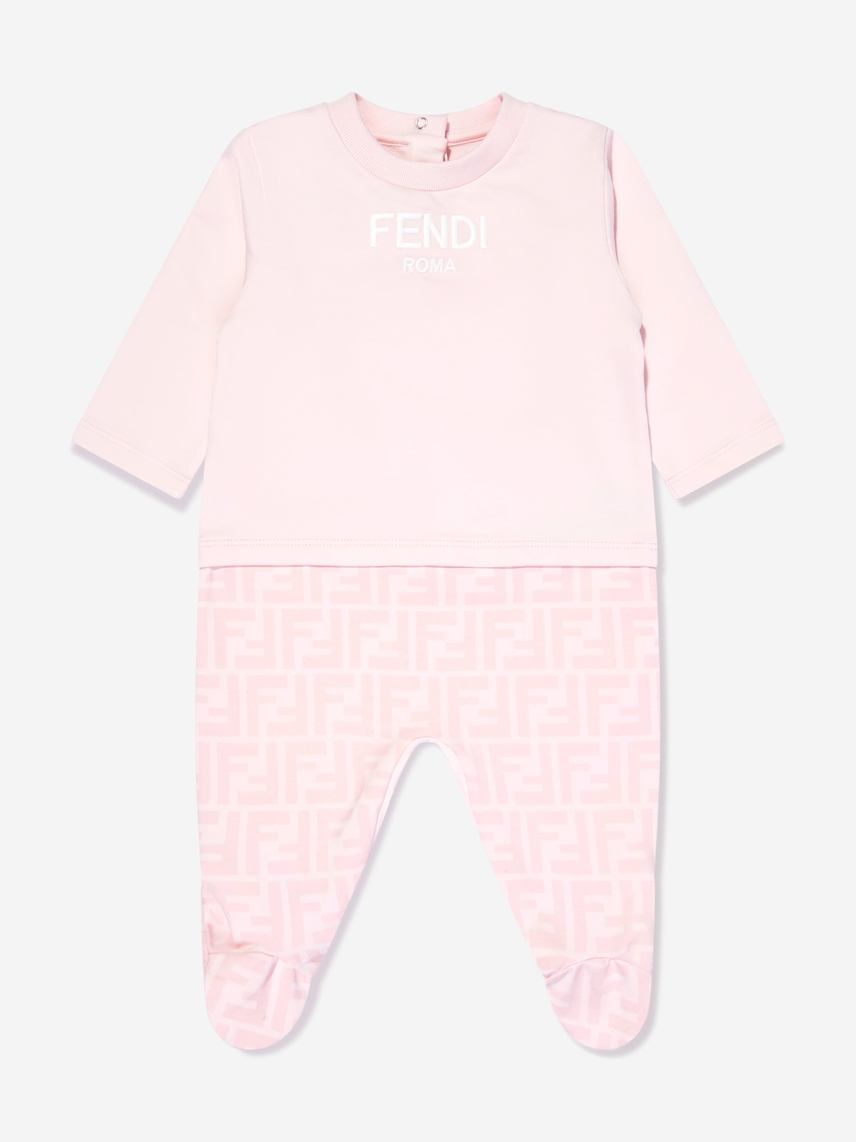 Baby Girls 3 Piece Babygrow Gift Set in Pink