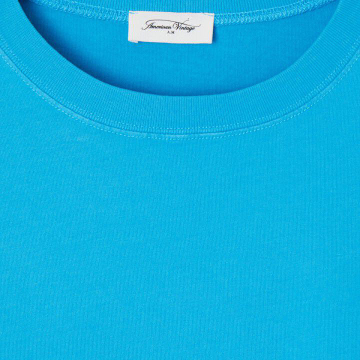 Women Blue Cotton T-Shirt
