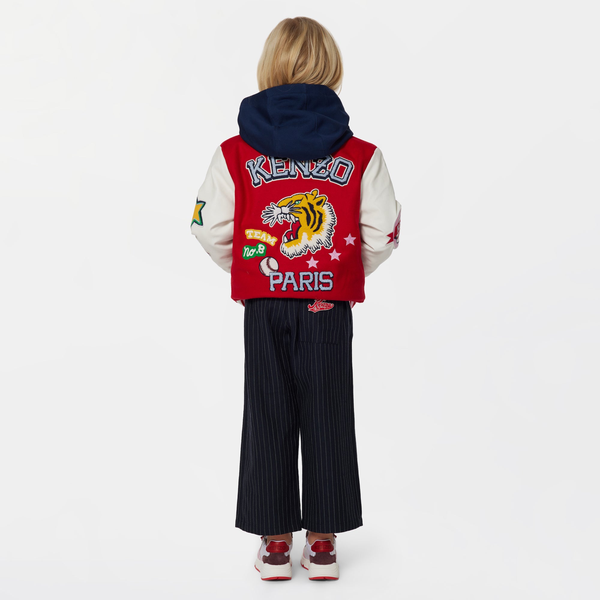 Girls Red Padded Jacket