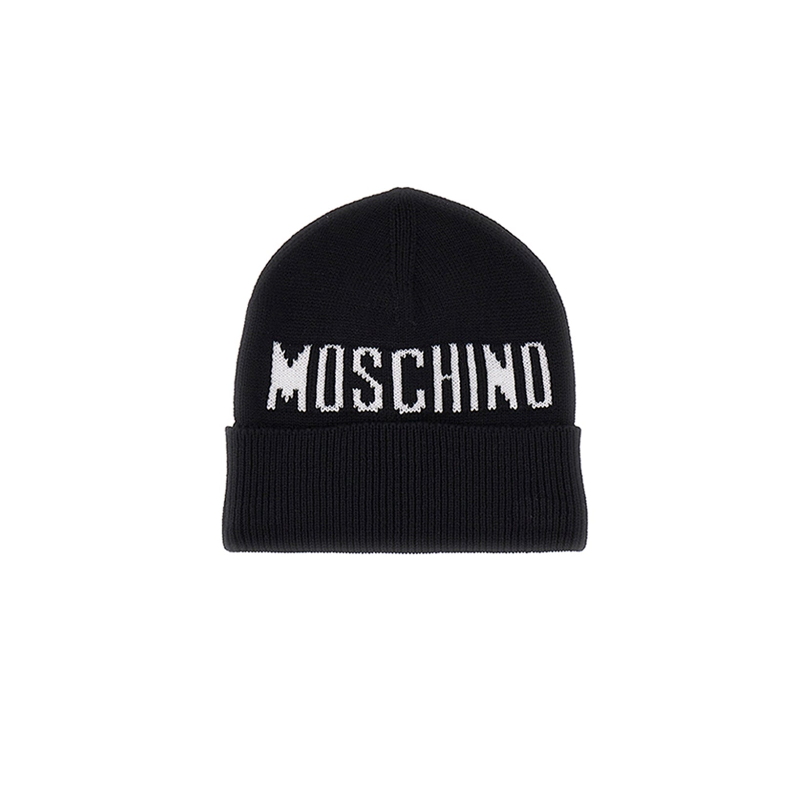 Boys & Girls Black Logo Knit Hat