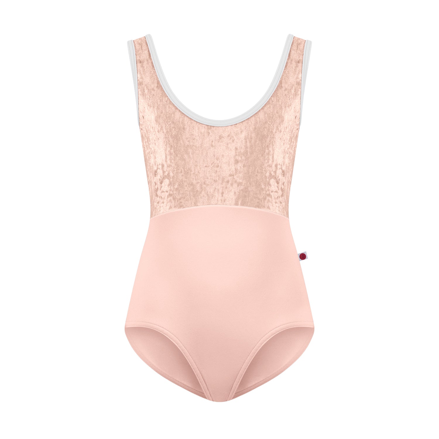 Girls Pink Velvet Ballet Onesies