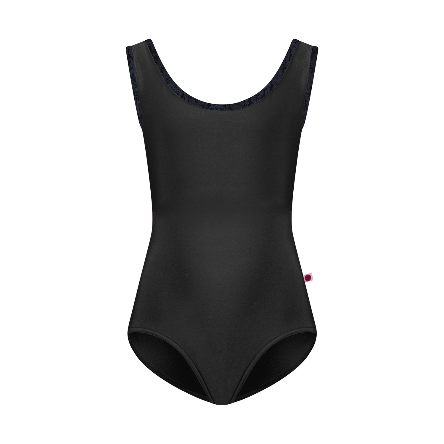 Girls Black"Anna/N-Black/CV-Black"Ballet Onesies