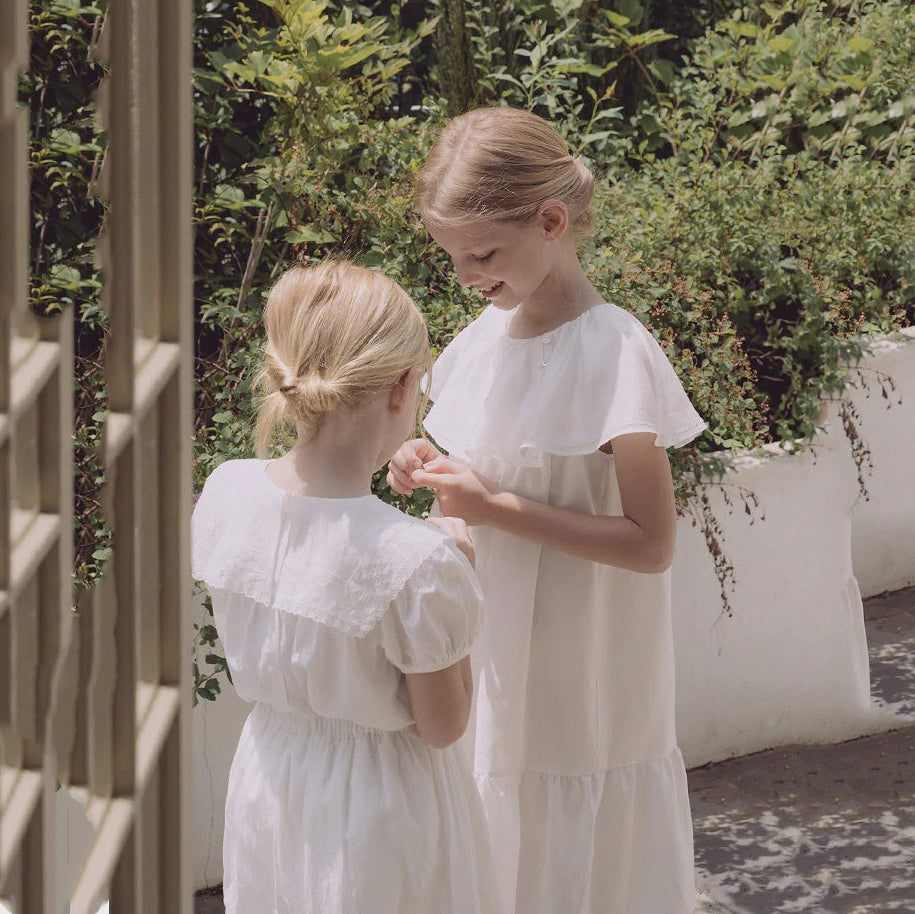 Girls White Dress