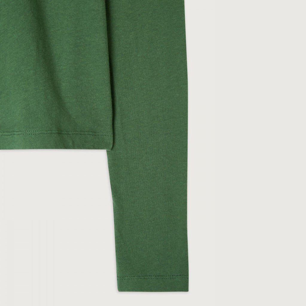 Women Green Cotton T-Shirt