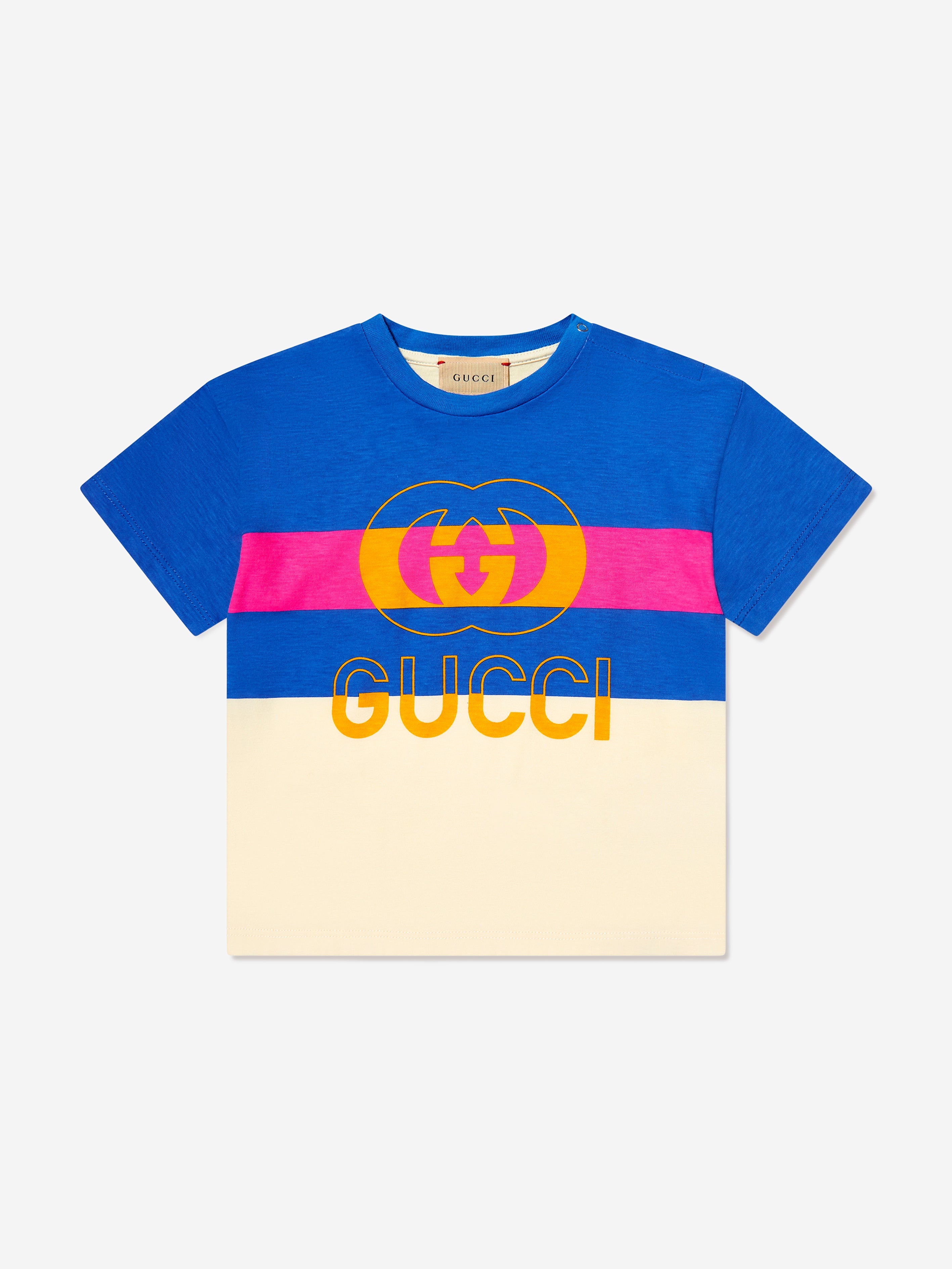 Baby Girls Logo T-Shirt in Blue