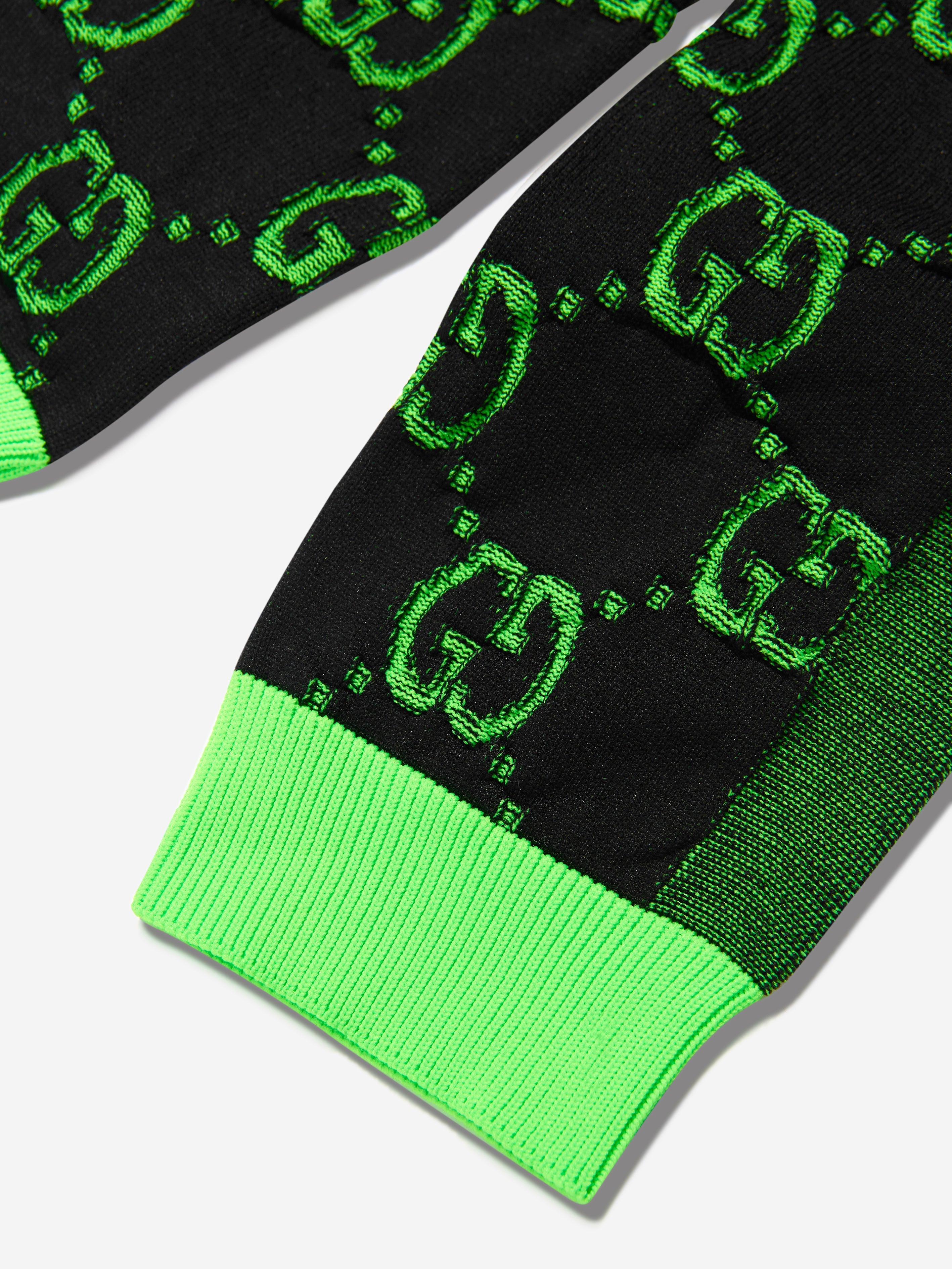 Girls GG Cycling Leggings In Black