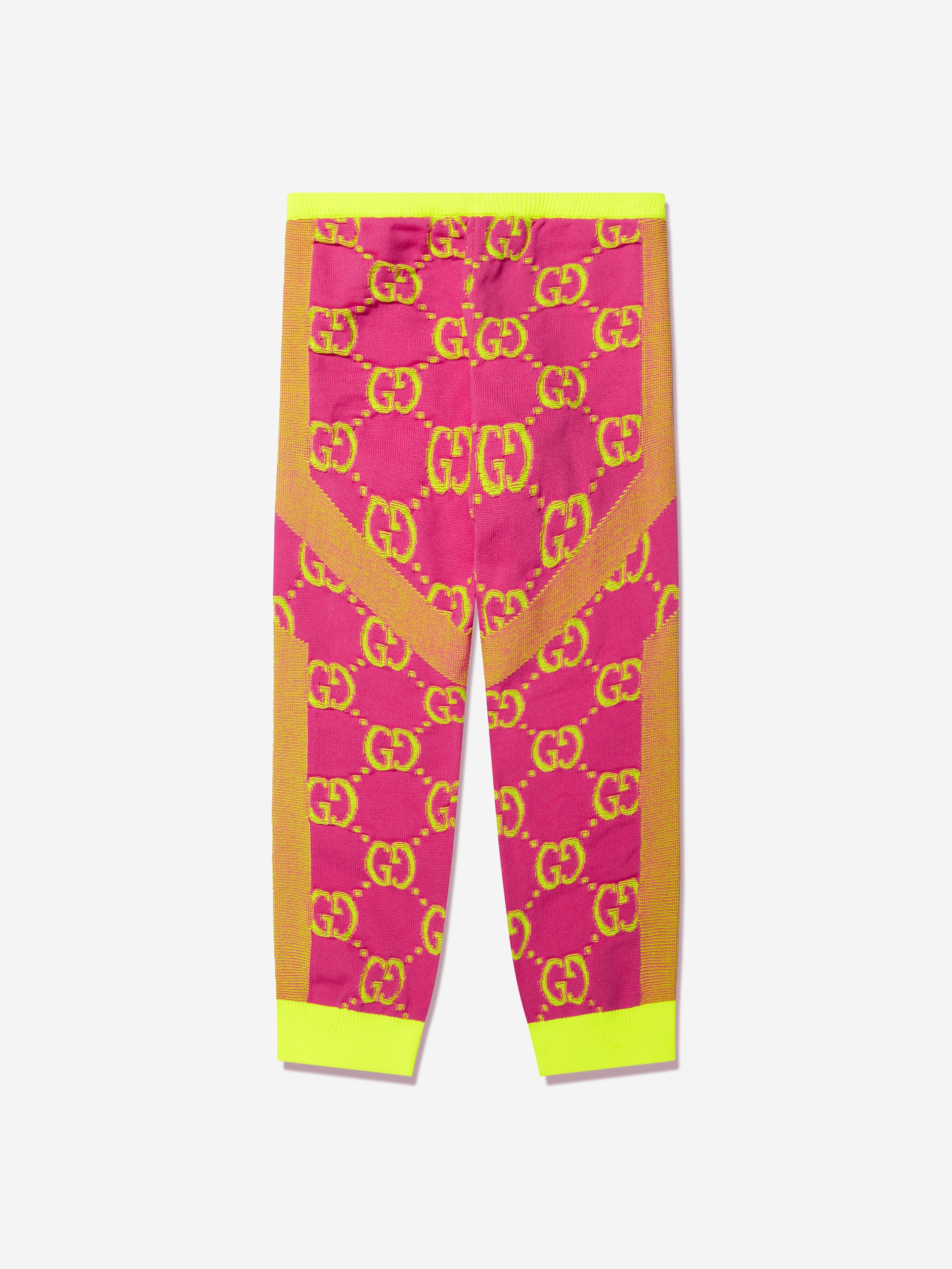 Girls GG Cycling Leggings in Pink