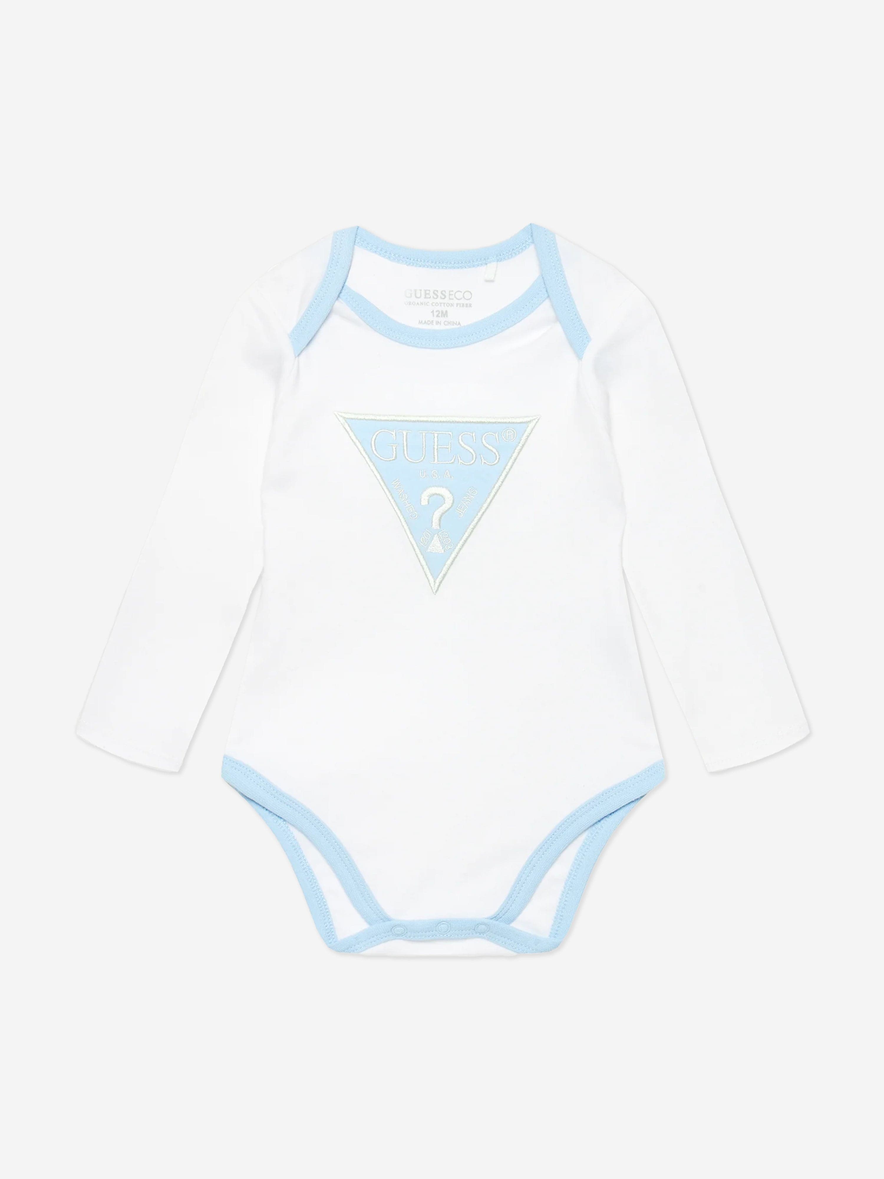 Guess Baby Boys 3 Piece Tracksuit Set in Blue
