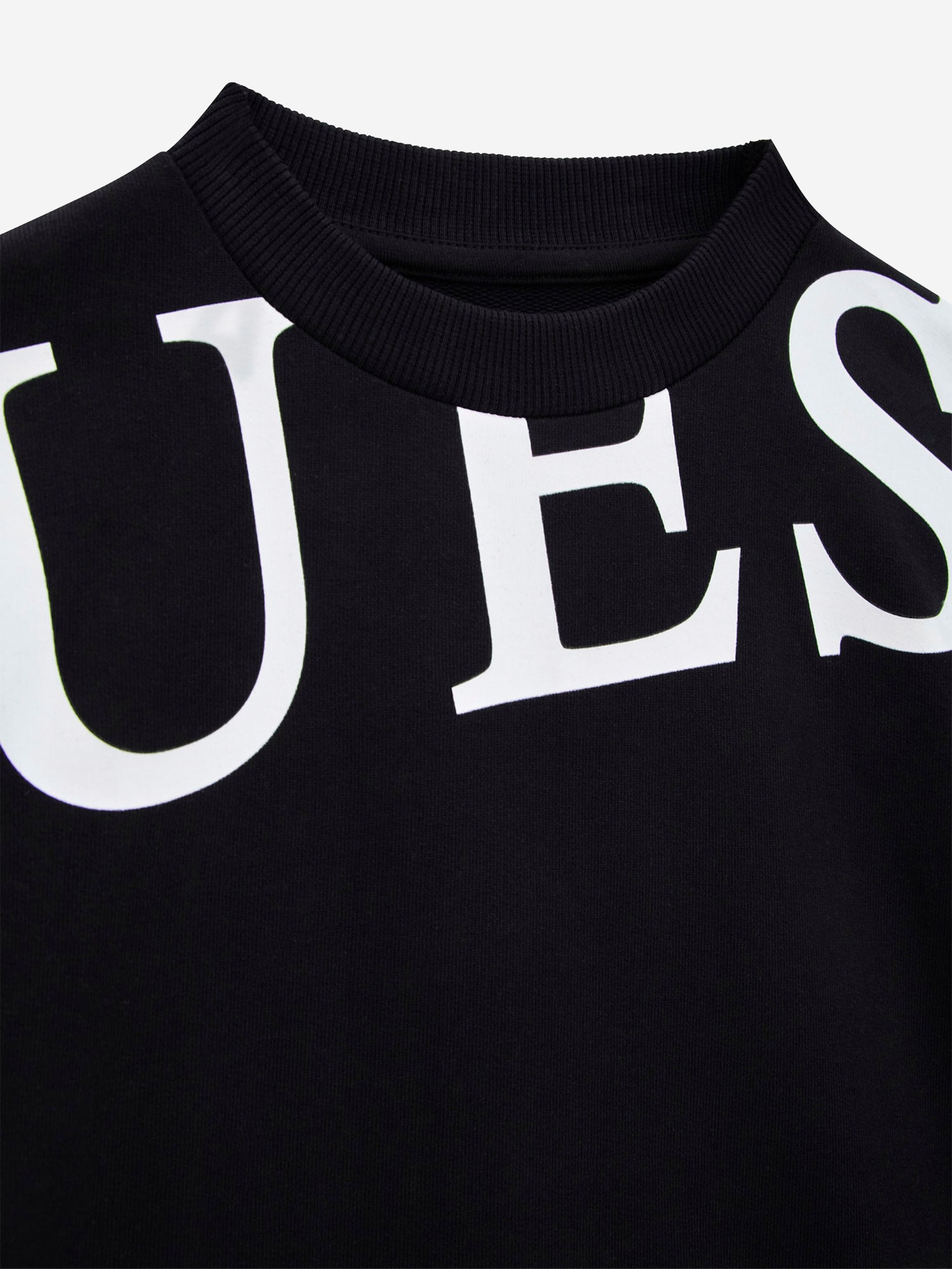 Guess Girls Logo Leggings Set in Black