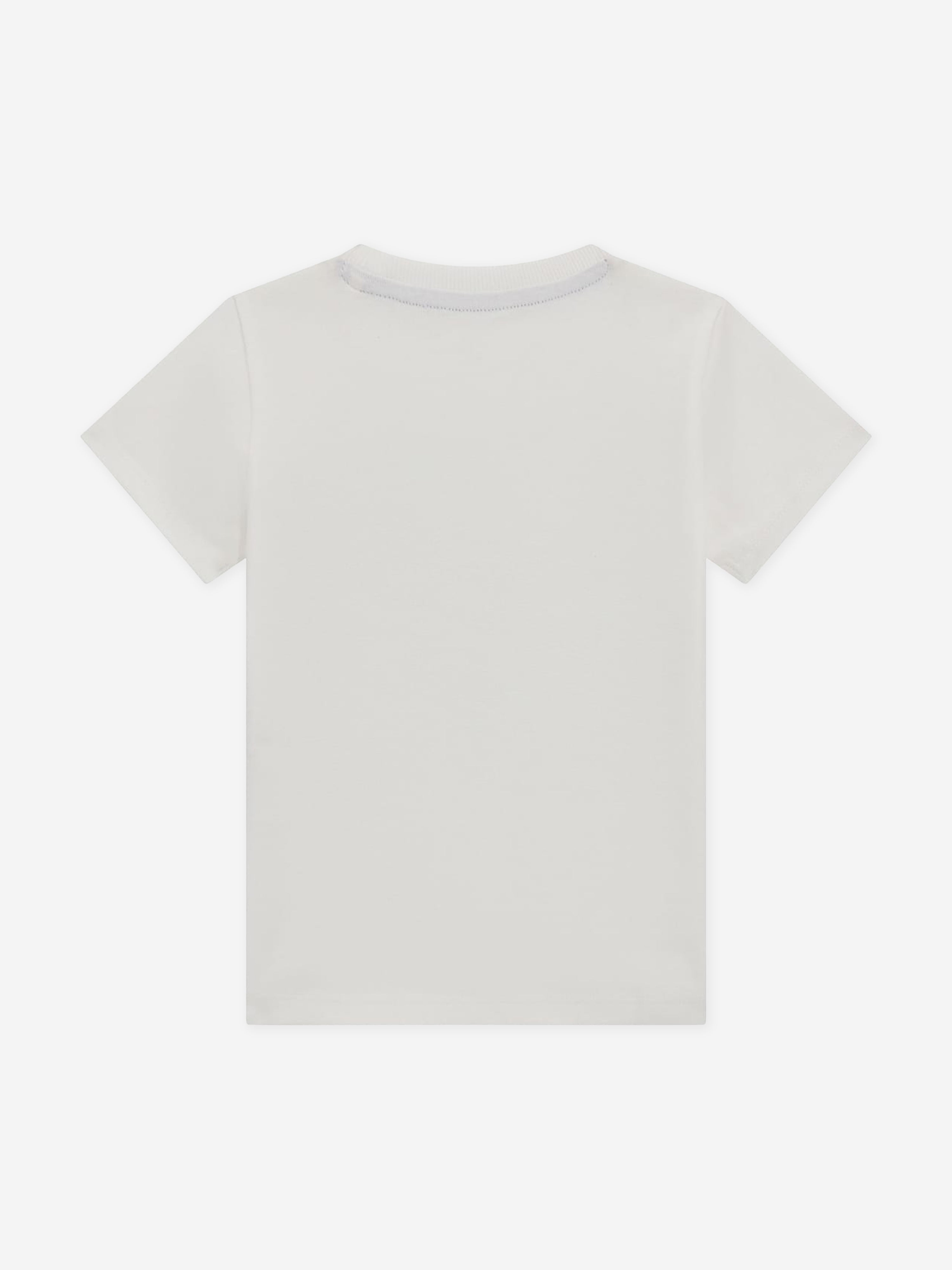 Guess Boys Logo T-Shirt in White