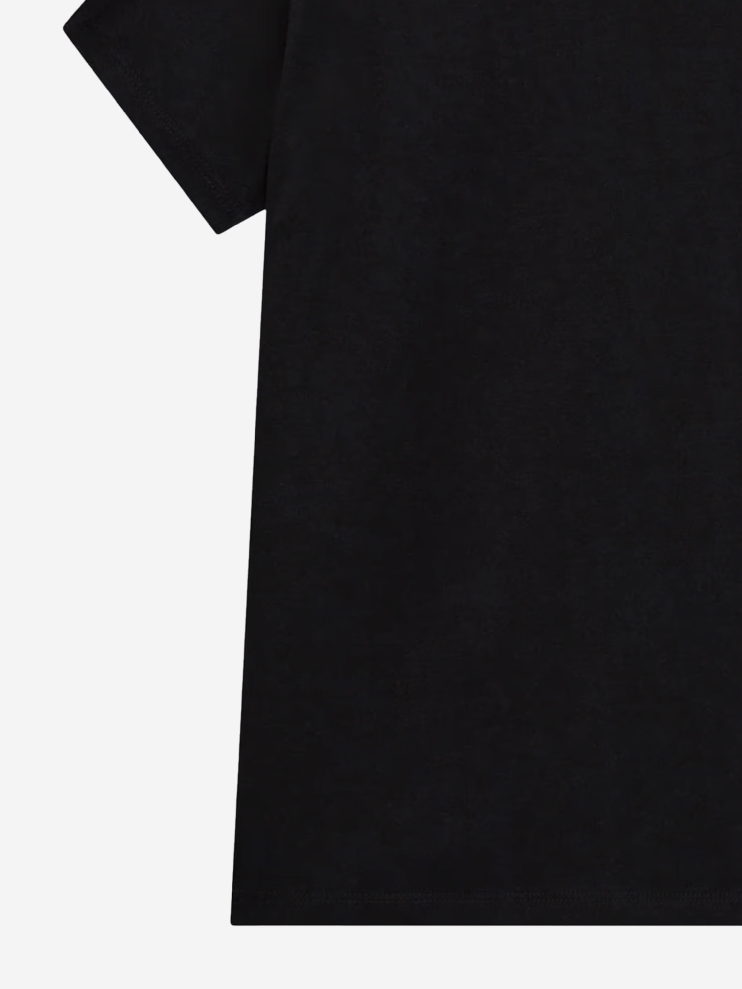 Girls Logo T-Shirt in Black