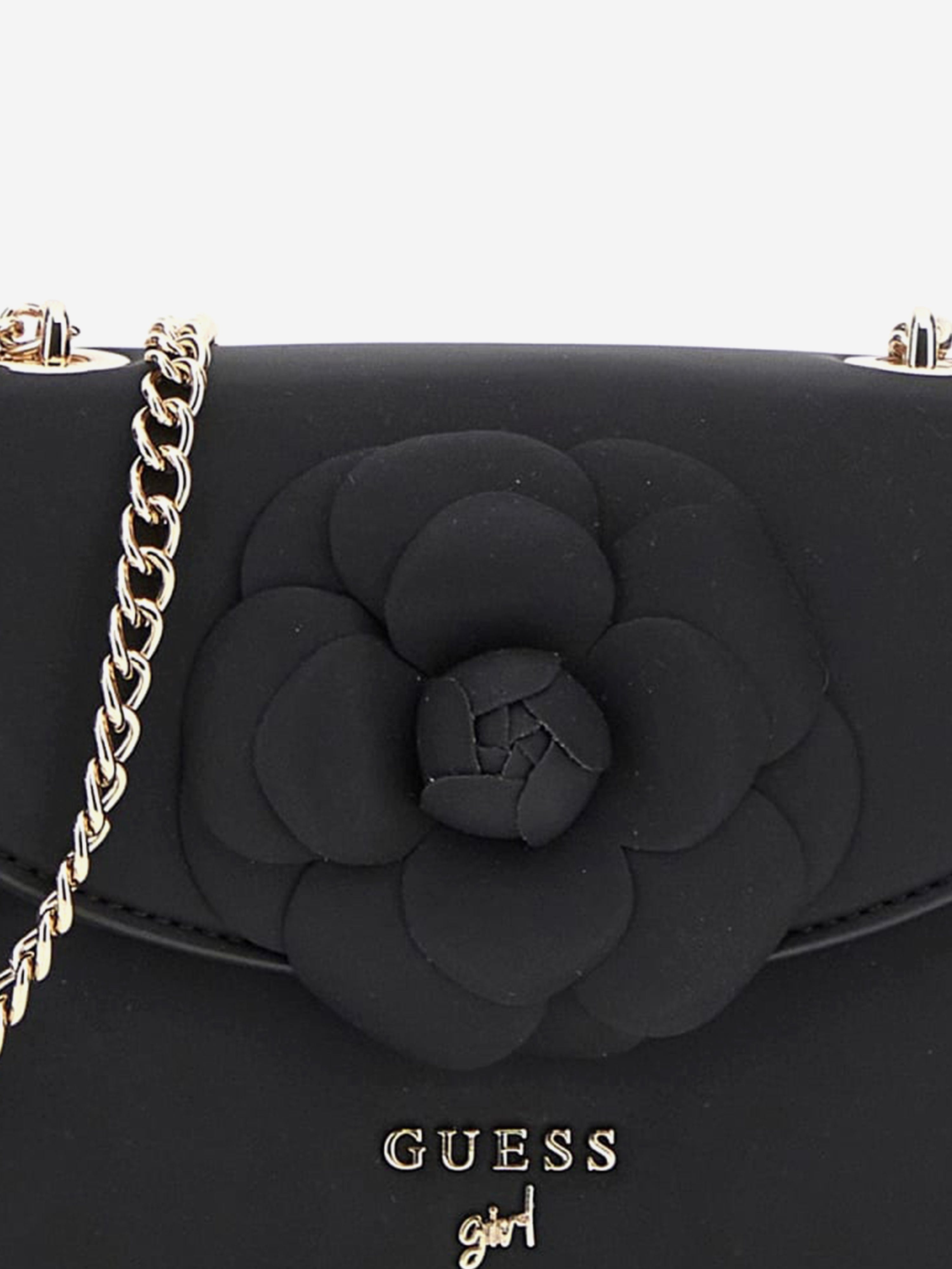 Girls Mini Crossbody Bag in Black (17cm)