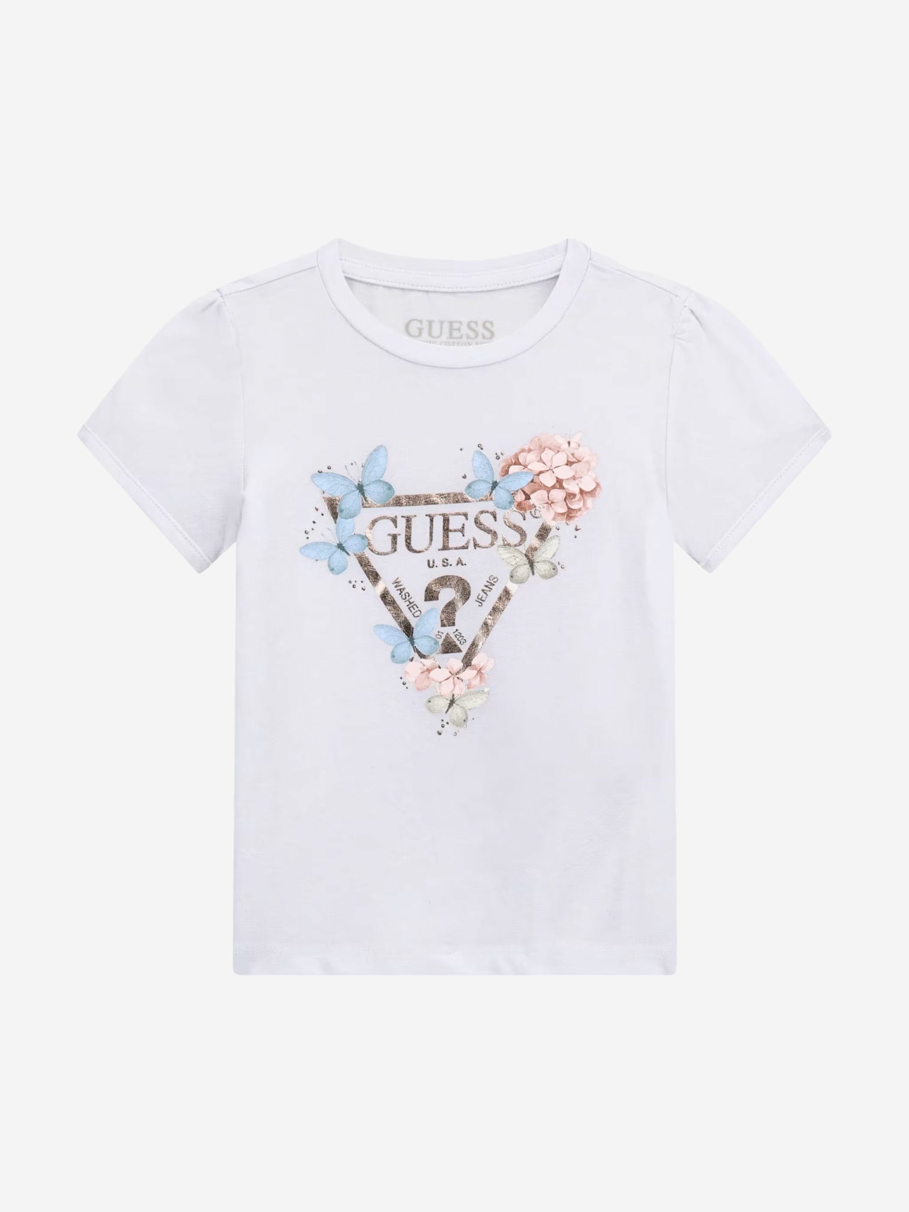 Girls Logo T-Shirt in White