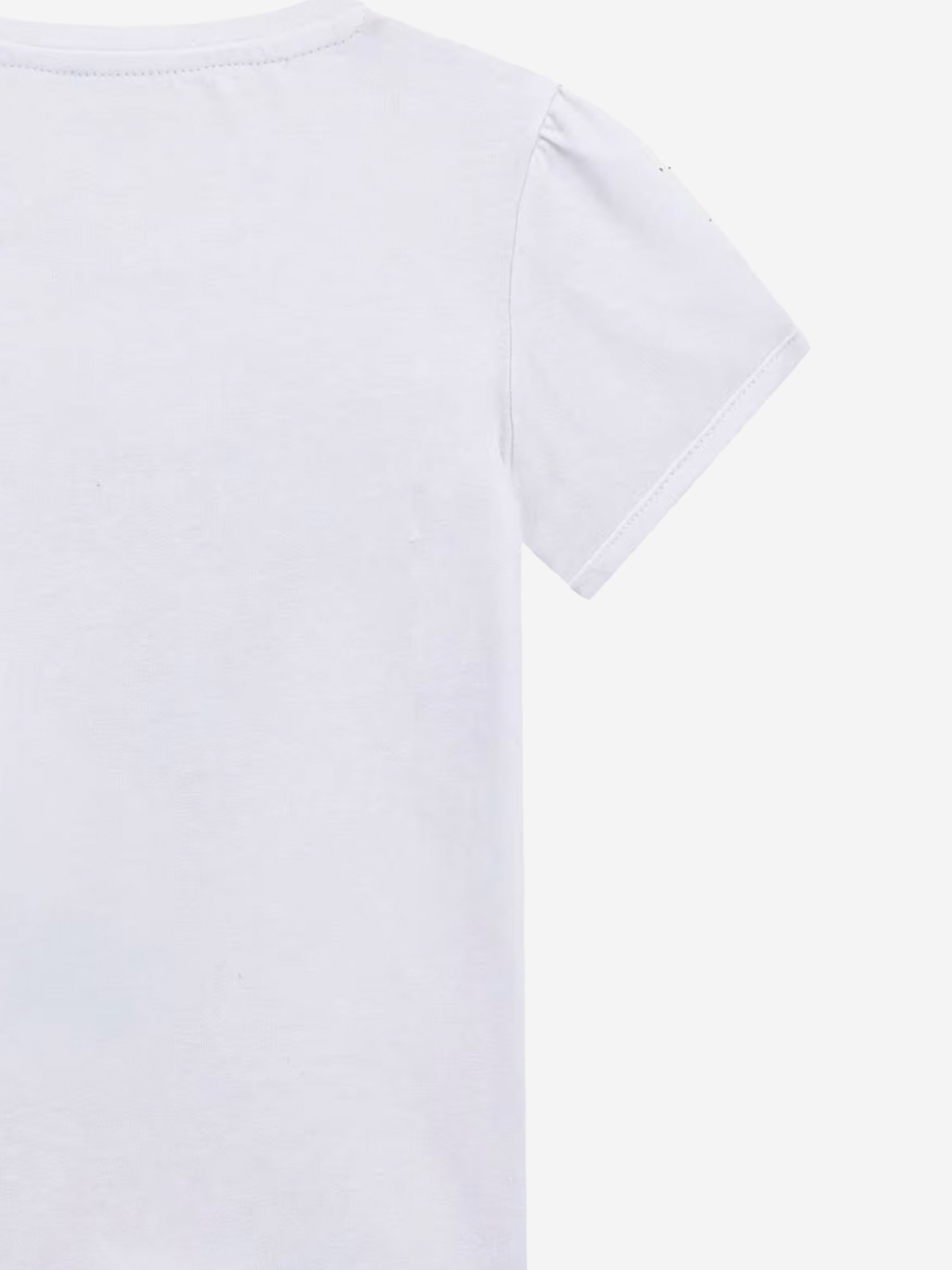 Girls Logo T-Shirt in White