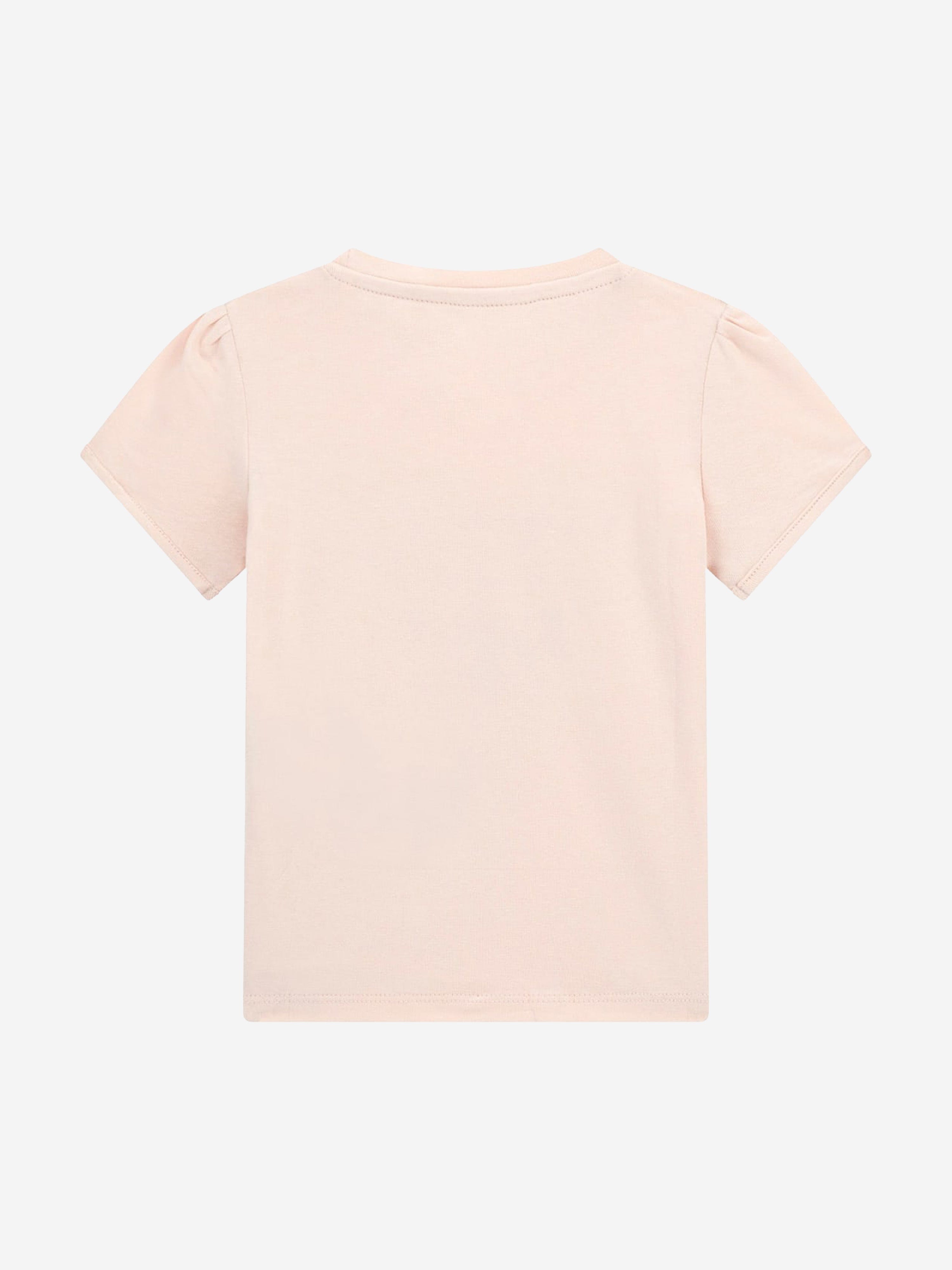 Girls Logo T-Shirt in Pink