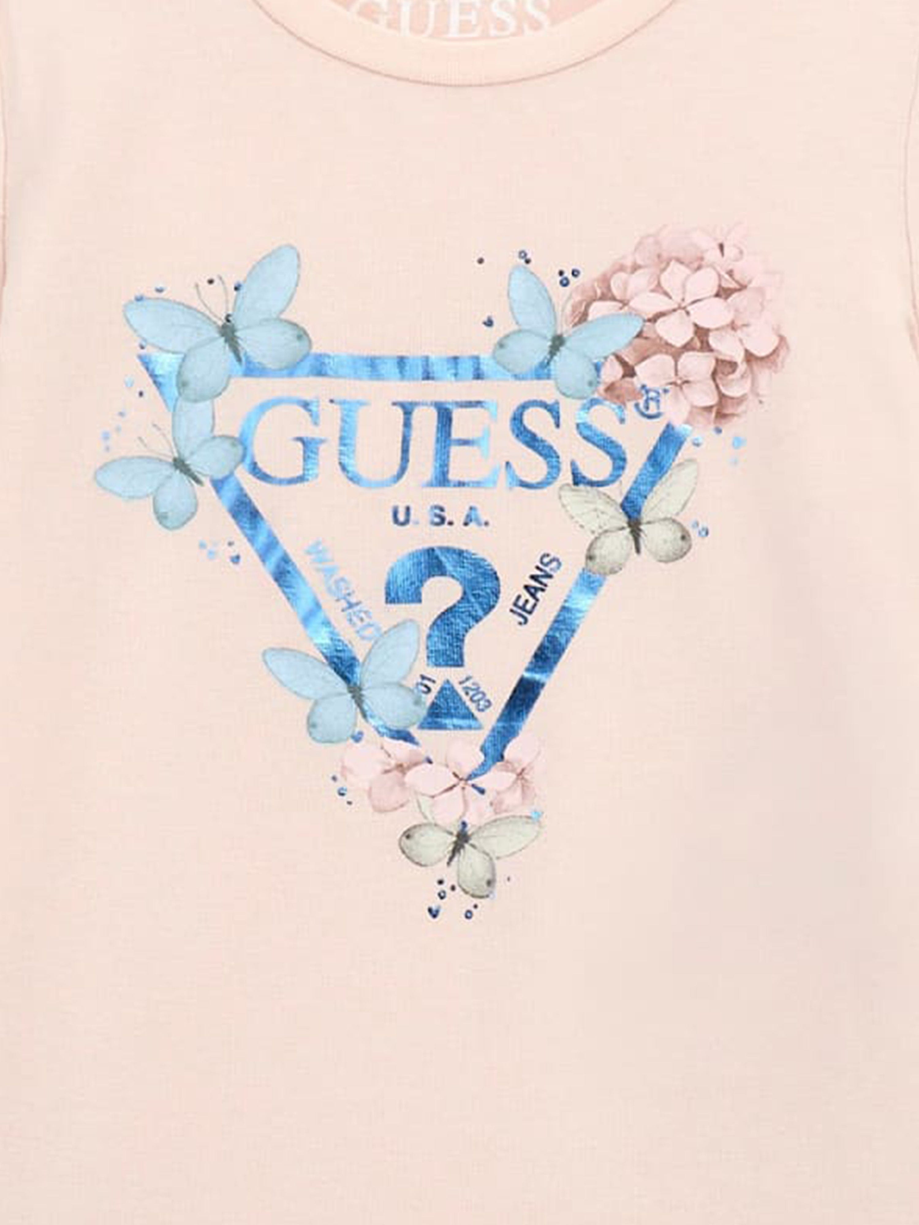 Girls Logo T-Shirt in Pink