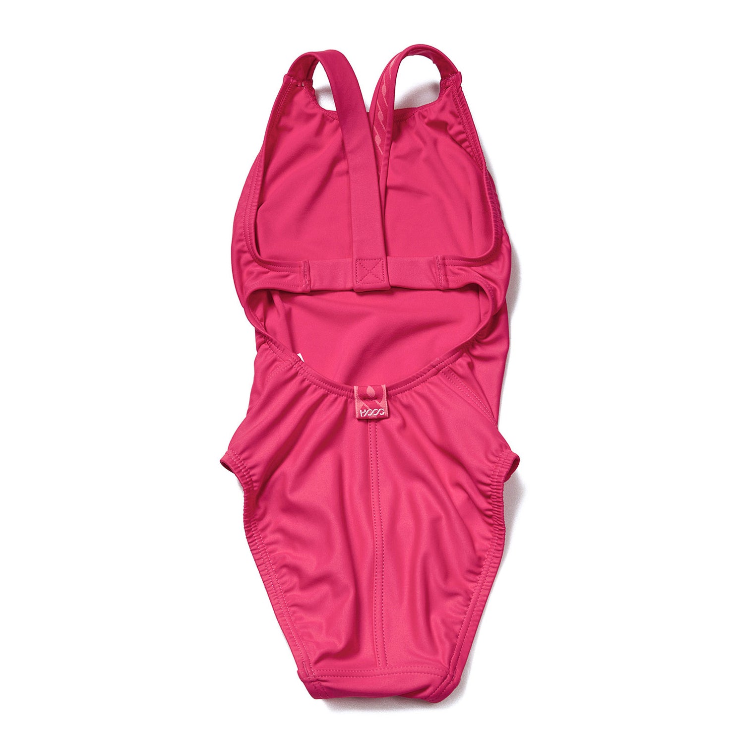 Girls Bright Pink Professional Swimsuit