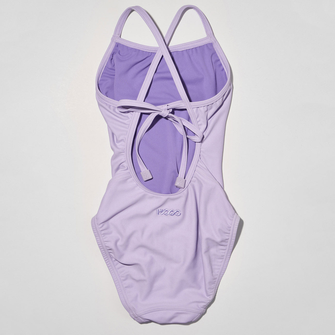 Girls Light Purple Professional Swimsuit