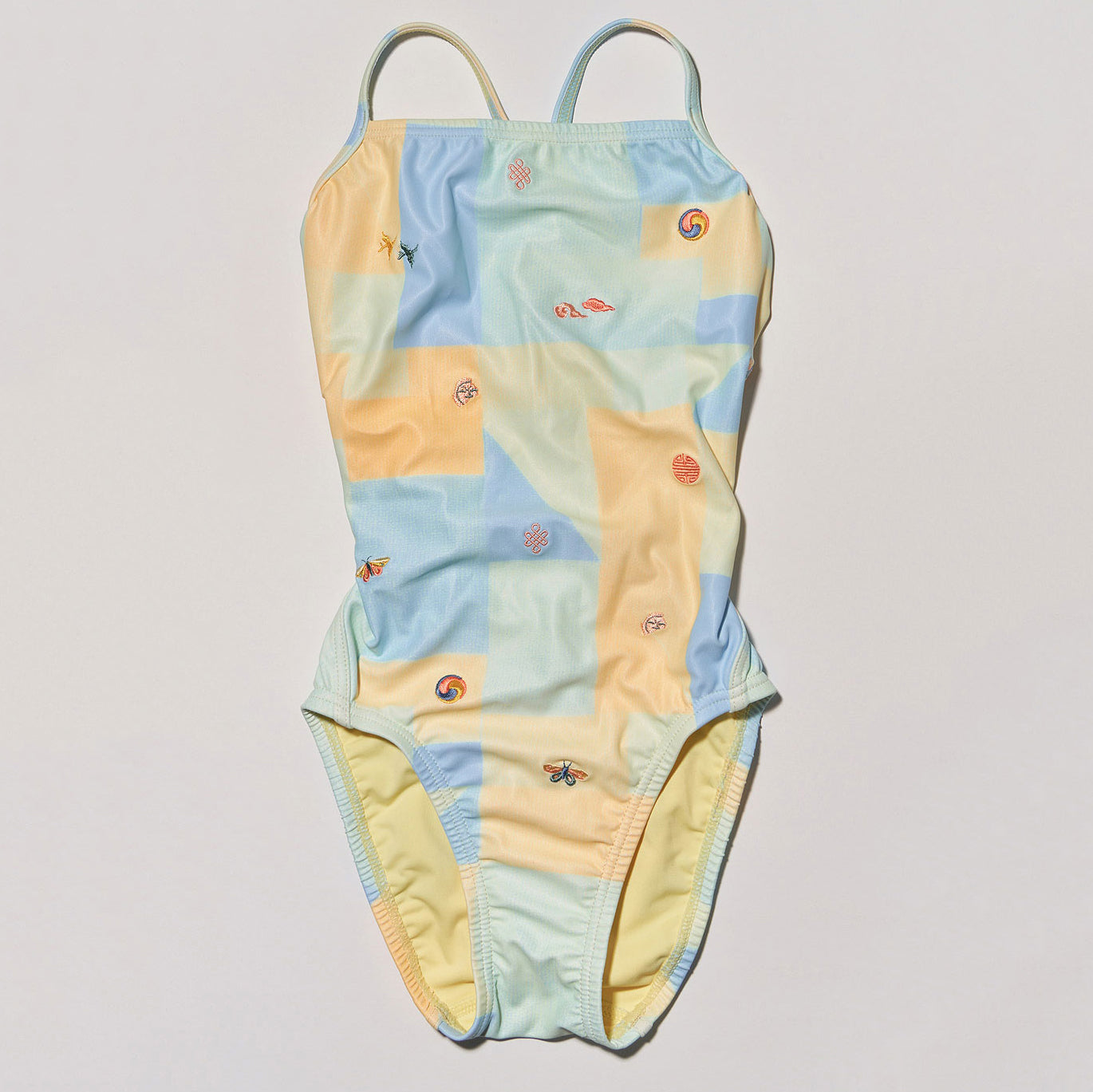 Girls Multicolor Professional Swimsuit