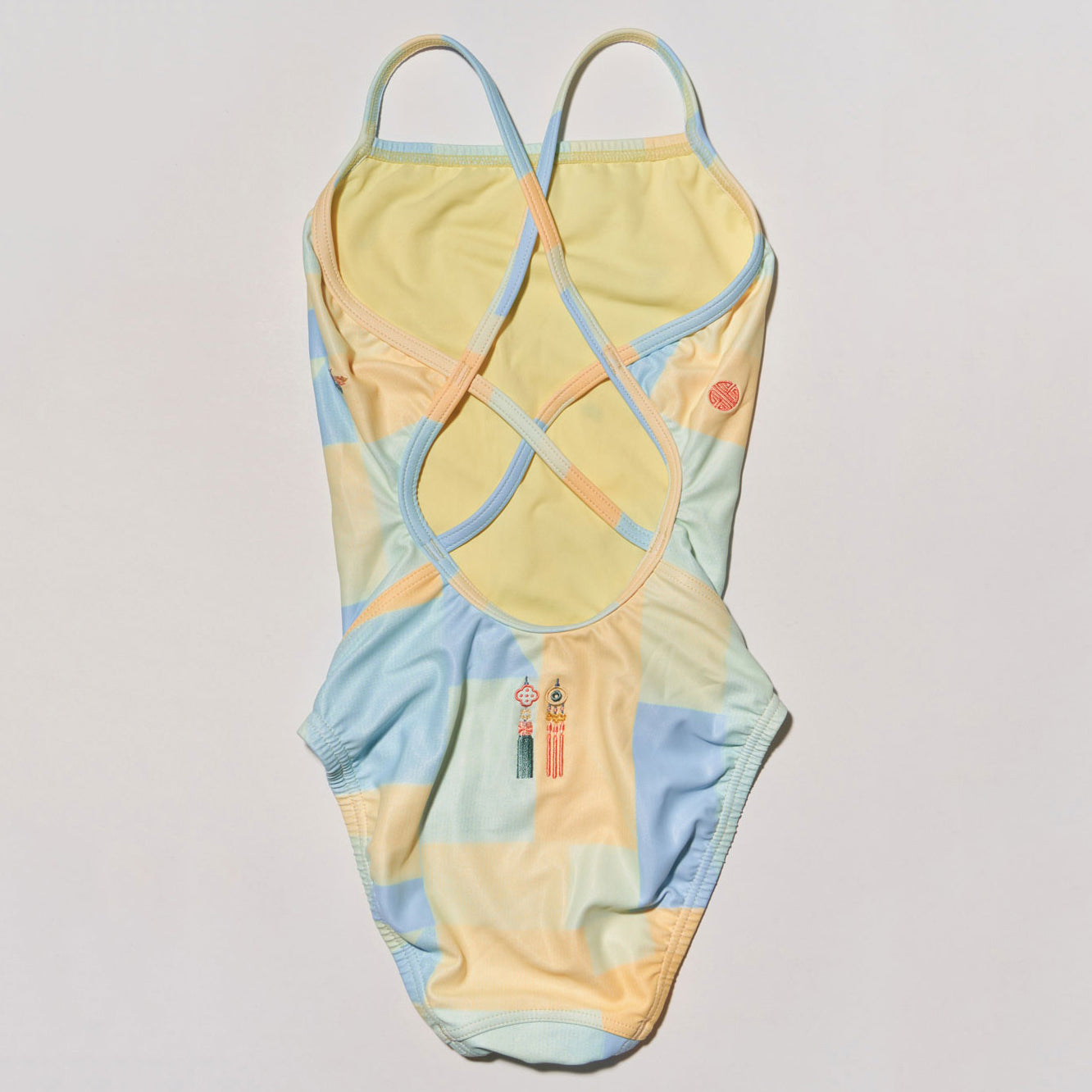 Girls Multicolor Professional Swimsuit