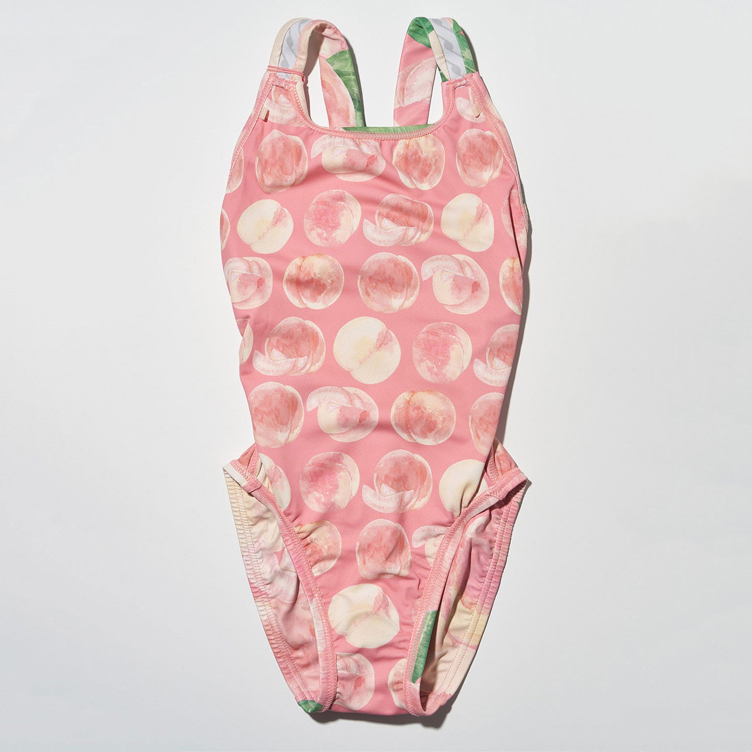 Girls Peach Professional Swimsuit