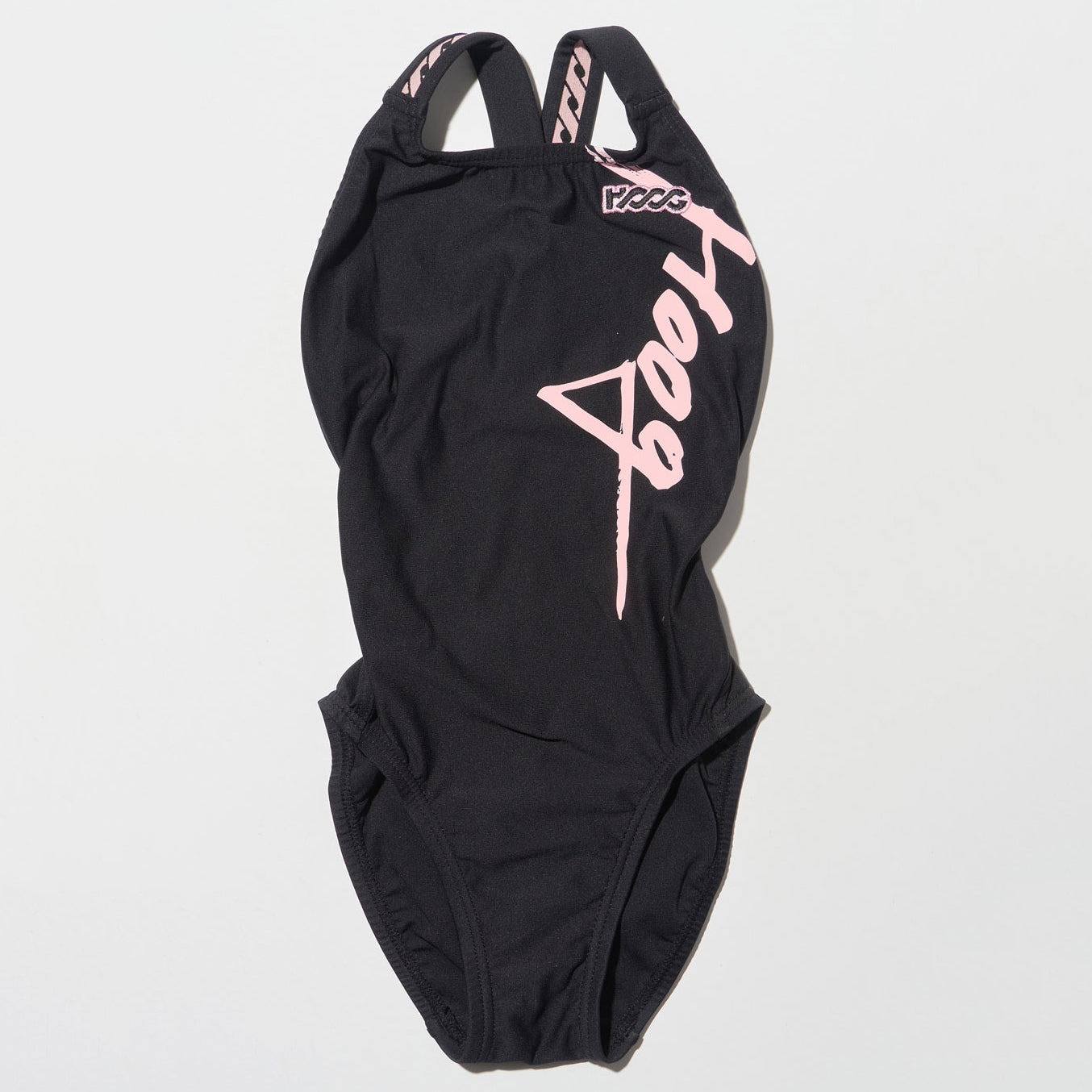 Girls Black Professional Swimsuit