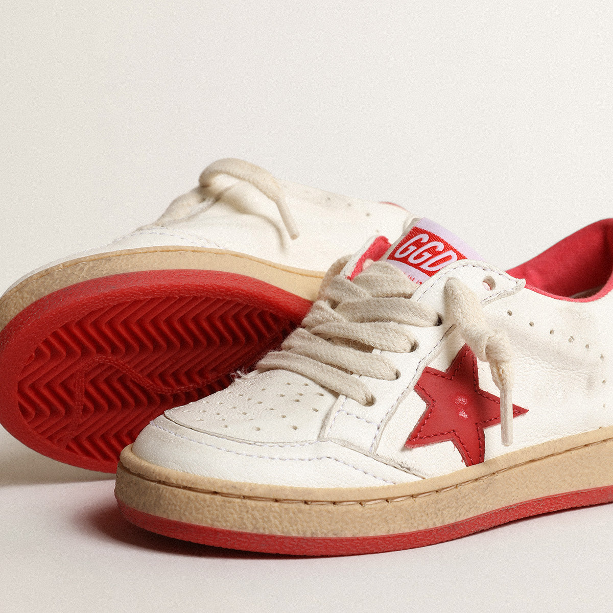 Boys & Girls Red Star Shoes
