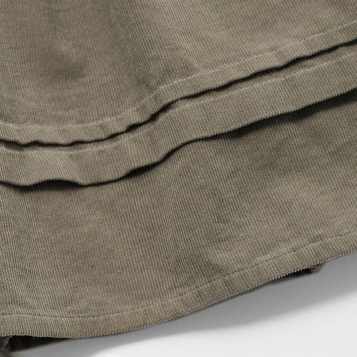 Girls Khaki Corduroy Dress