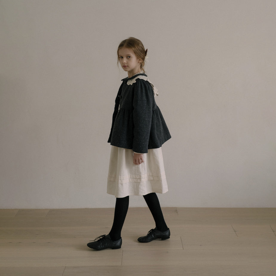 Doudoune bleu marine pour fille