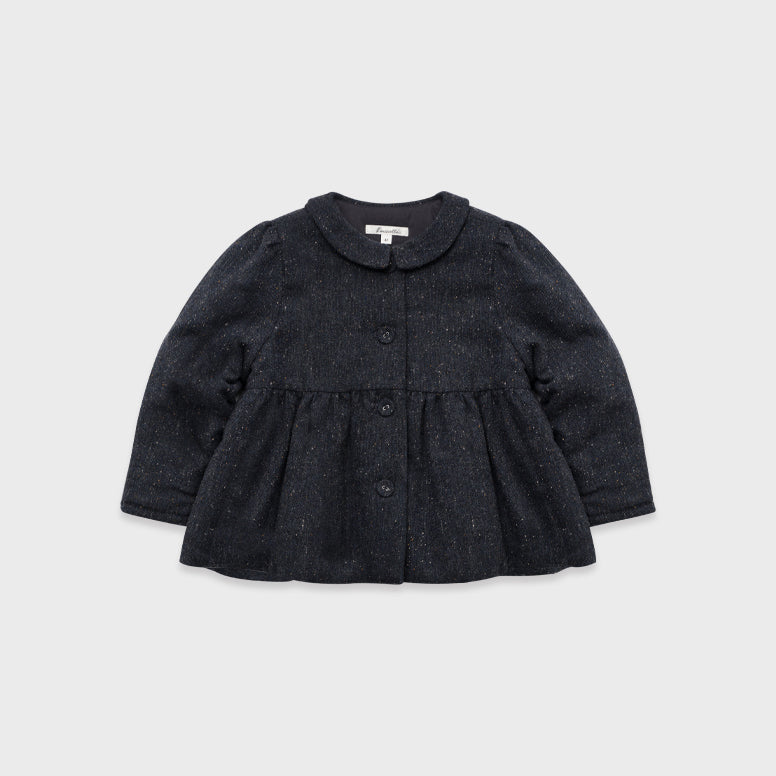Doudoune bleu marine pour fille