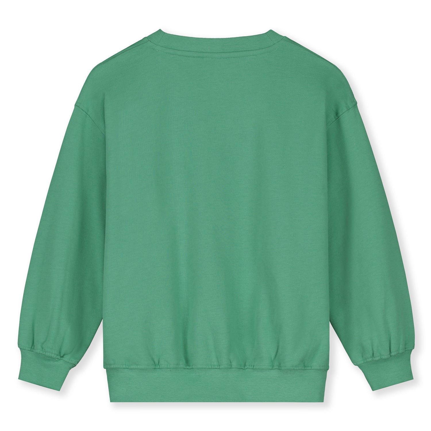 Boys & Girls Green Cotton Sweatshirt