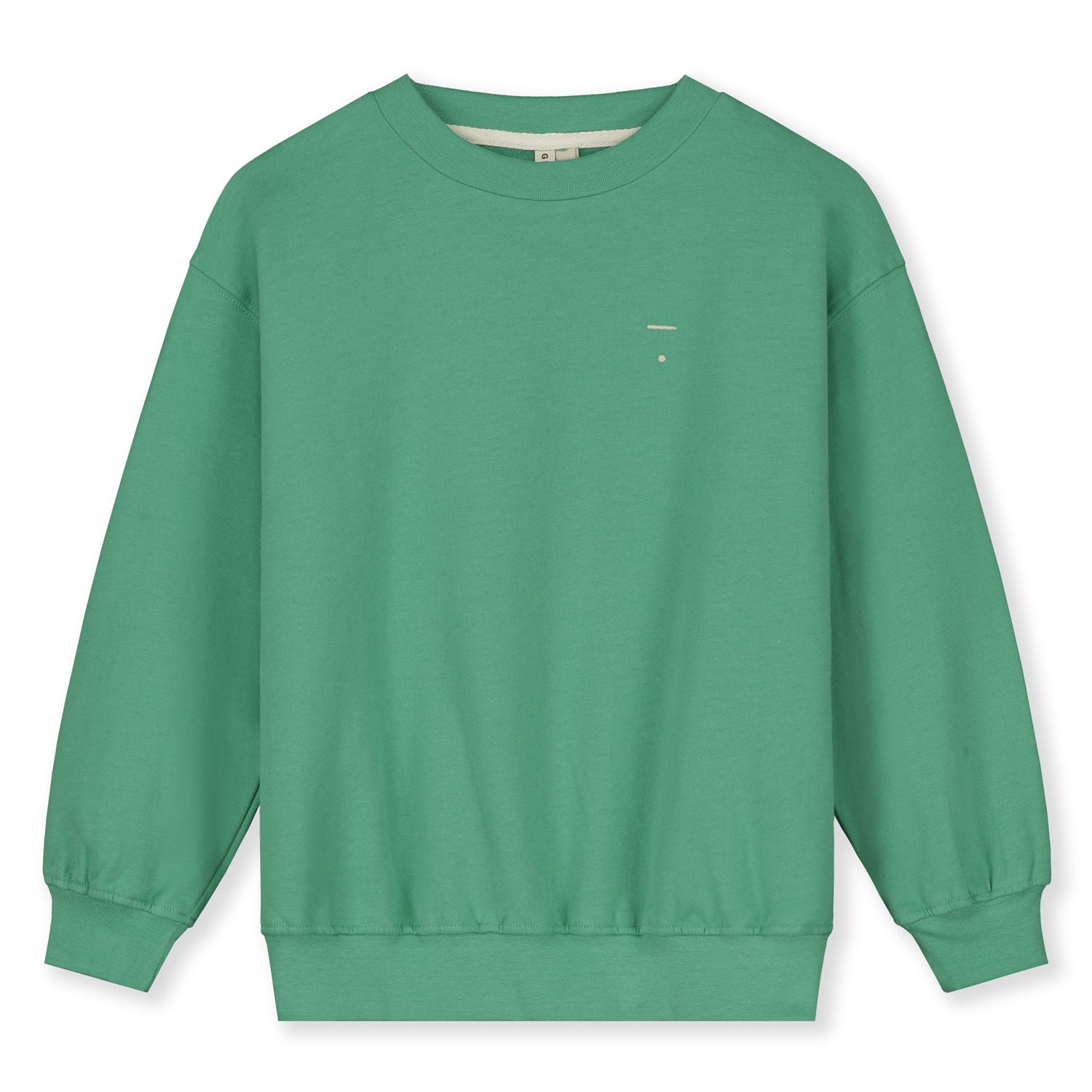 Boys & Girls Green Cotton Sweatshirt