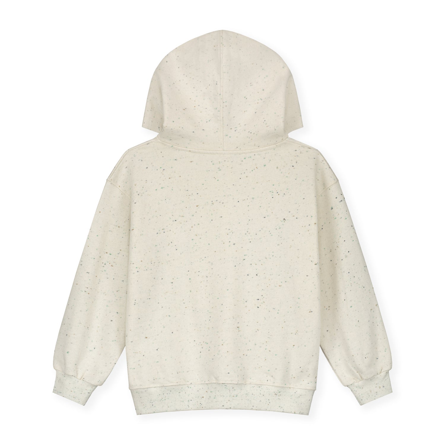 Boys & Girls Beige Cotton Hooded Sweatshirt