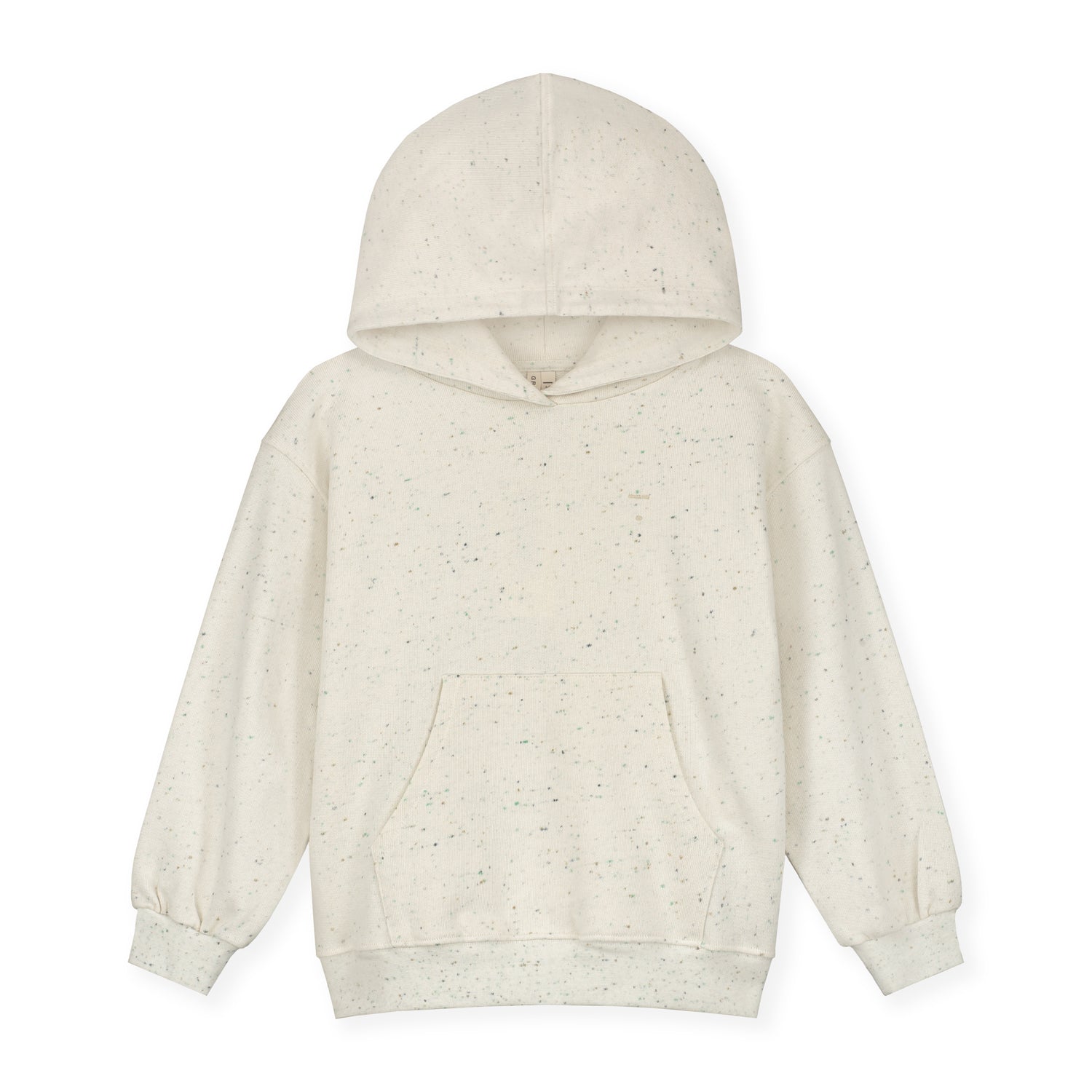 Boys & Girls Beige Cotton Hooded Sweatshirt