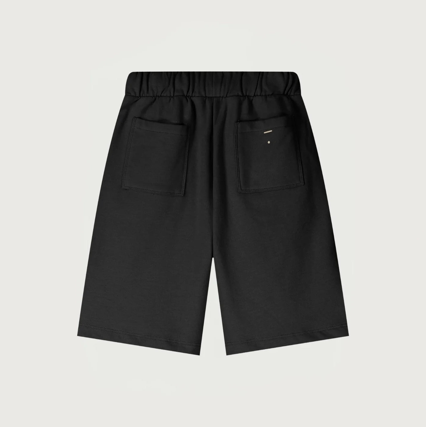Boys & Girls Black Cotton Shorts