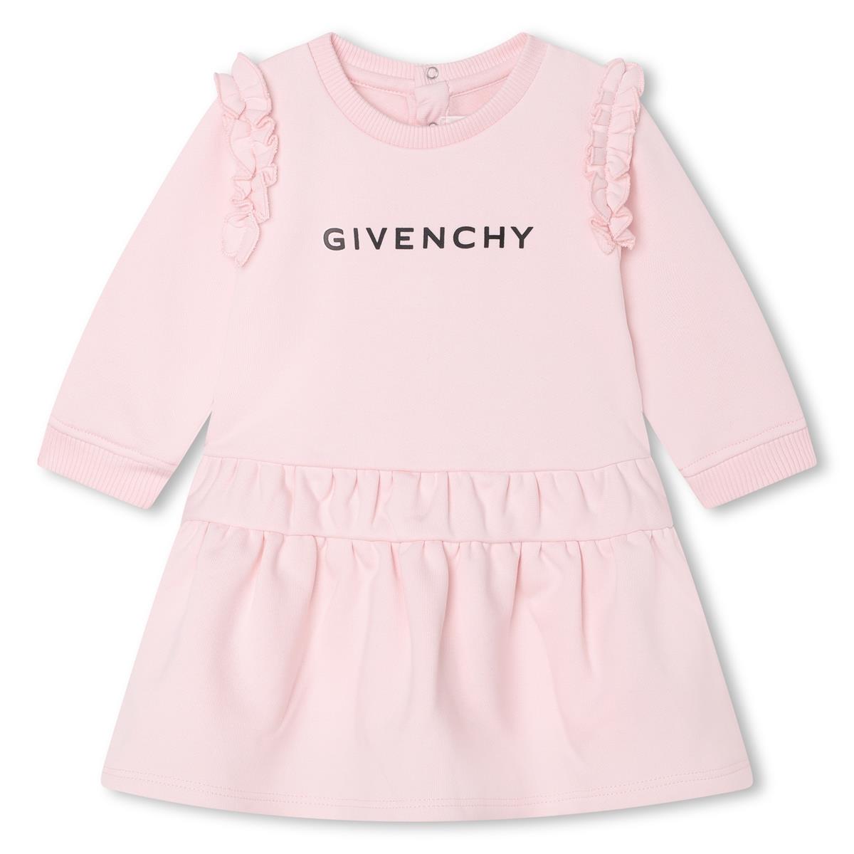 Baby Girls Pink Logo Dress