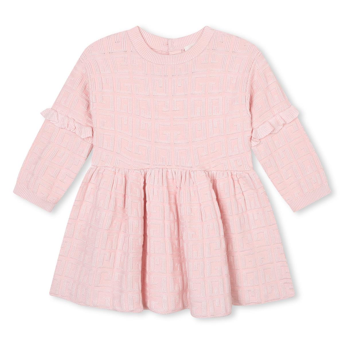 Baby Girls Pink Logo Dress